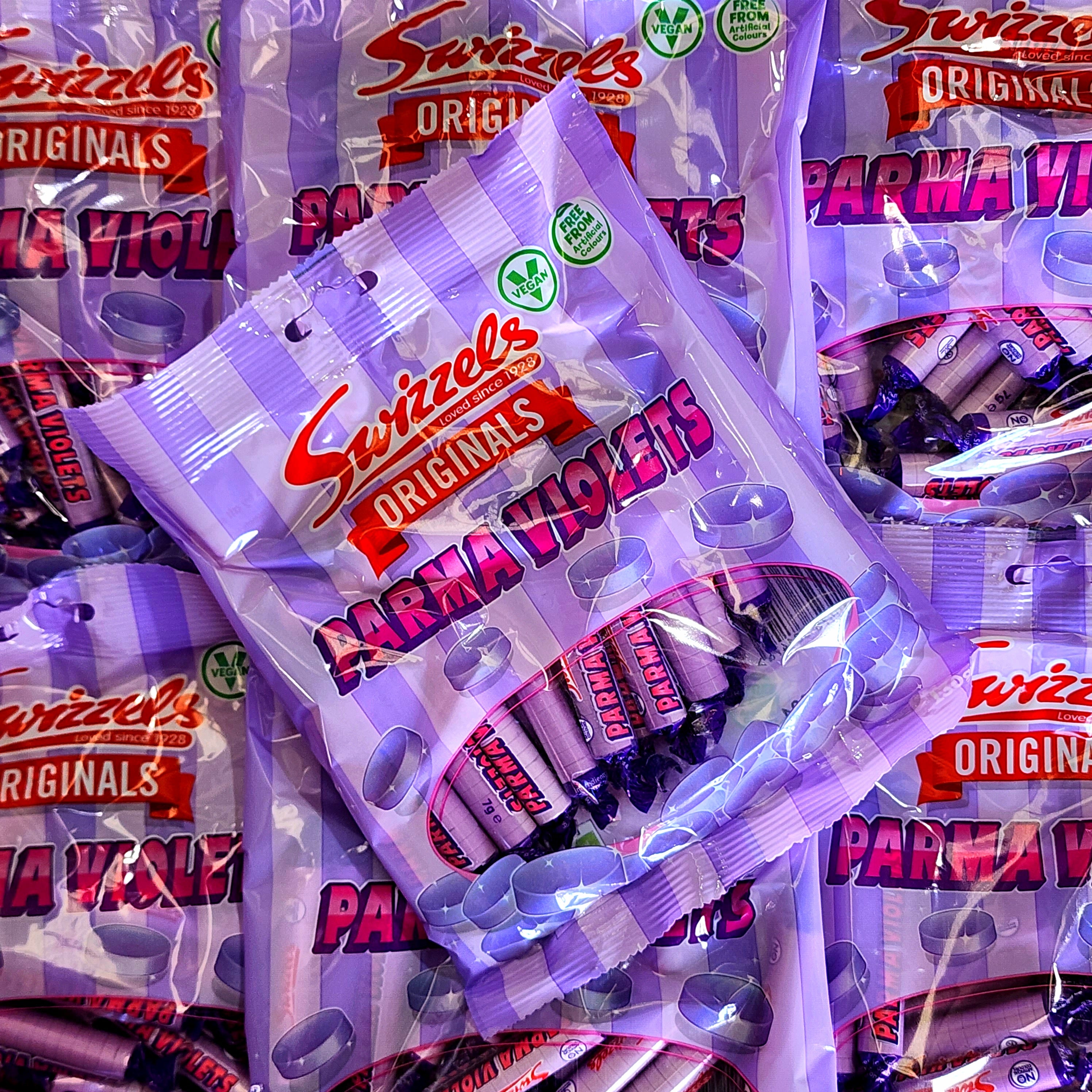 Swizzels Parma Violets Original Bag - Pik n Mix Lollies NZ