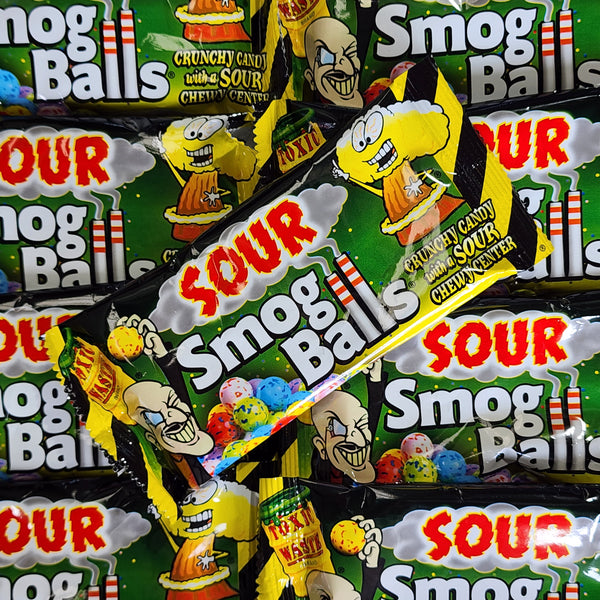 Toxic Waste Sour Smog Balls Bag - Pik n Mix Lollies NZ