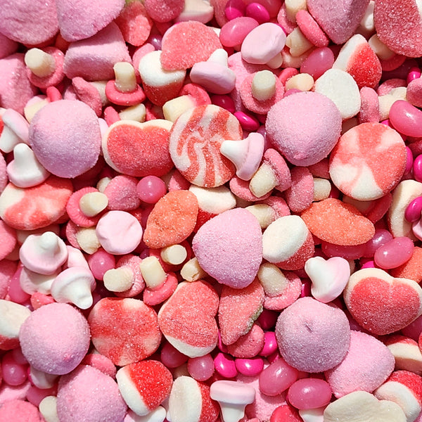 Pink Mega Mix - Pik n Mix Lollies NZ