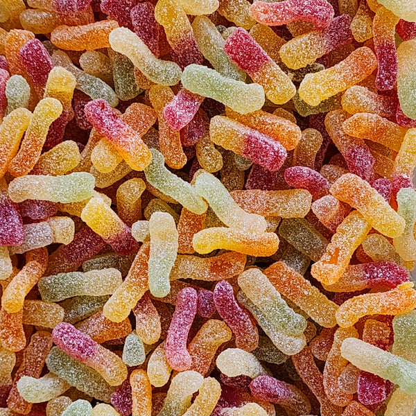 Mini Sour Worms - Pik n Mix Lollies NZ