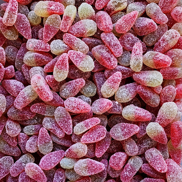 Mini Fizzy Strawberries - Pik n Mix Lollies NZ