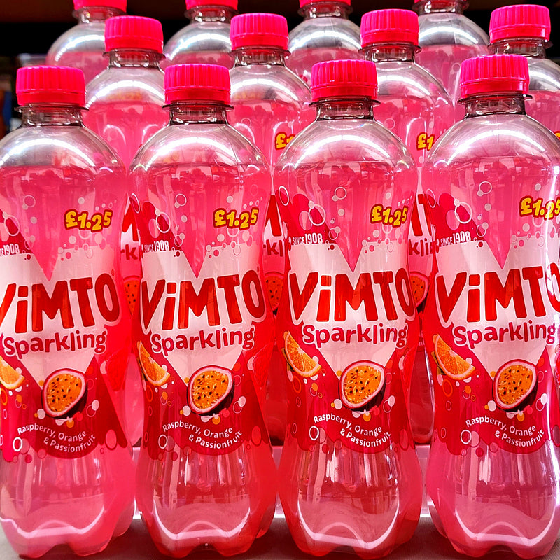 Vimto Sparkling Raspberry, Orange & Passionfruit - Pik n Mix Lollies NZ