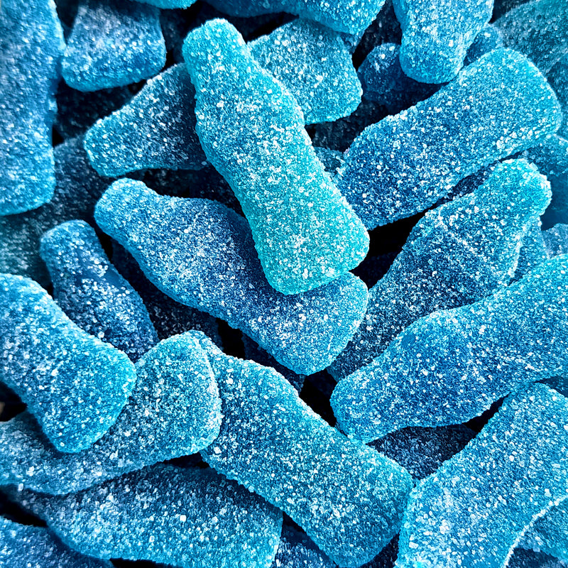 Big Blue Fizzy Bottles - Pik n Mix Lollies NZ