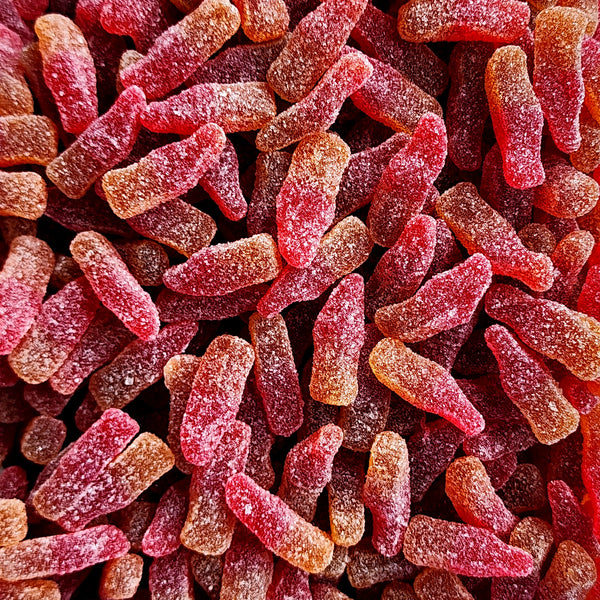 Mini Fizzy Cherry Bottles - Pik n Mix Lollies NZ