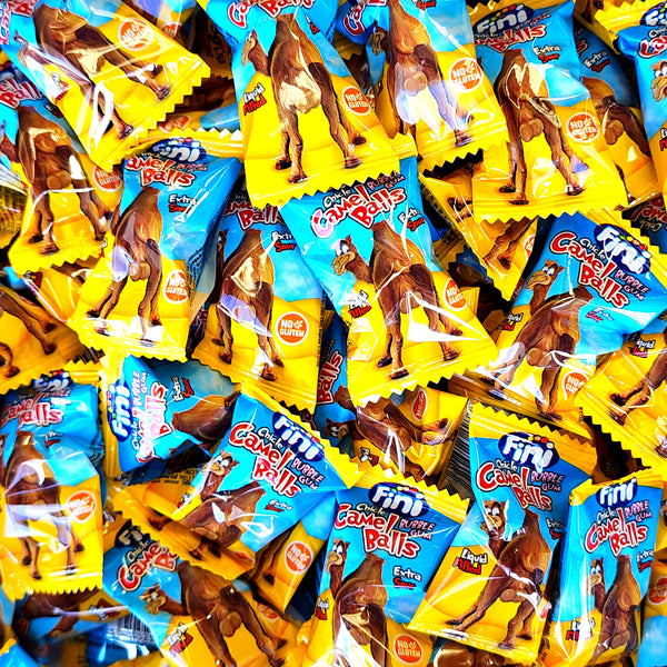 Camel Balls Bubble Gum - Bag of 5 - Pik n Mix Lollies NZ