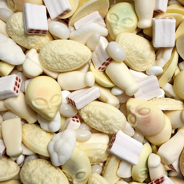 Creamy White Mixed Combo - Pik n Mix Lollies NZ