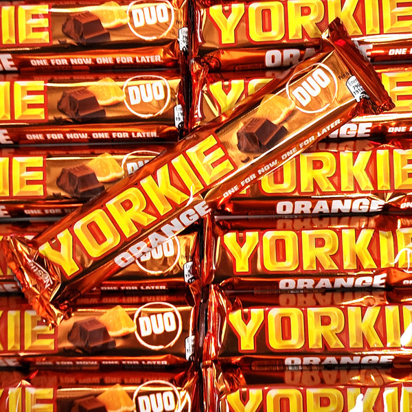 Nestle Yorkie Orange Duo Bar - Pik n Mix Lollies NZ