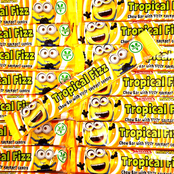 Swizzels Minions Tropical Fizz Chew Bar - Pik n Mix Lollies NZ