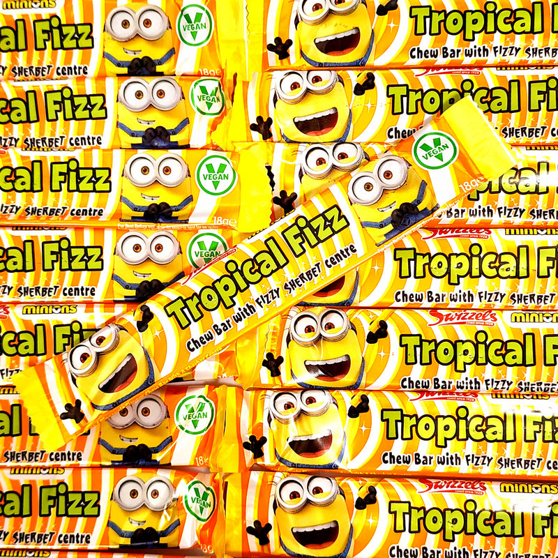 Swizzels Minions Tropical Fizz Chew Bar - Pik n Mix Lollies NZ