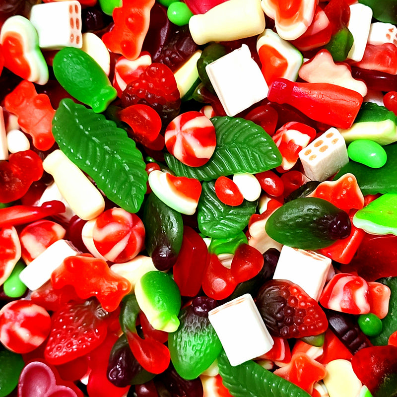 Bucket of Christmas Gummy Mix - Pik n Mix Lollies NZ