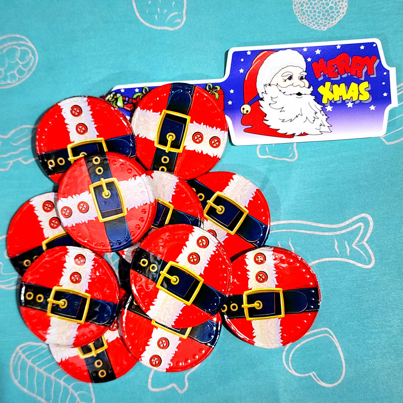 Milk Choc Santa Belt Medalion Bag - Pik n Mix Lollies NZ