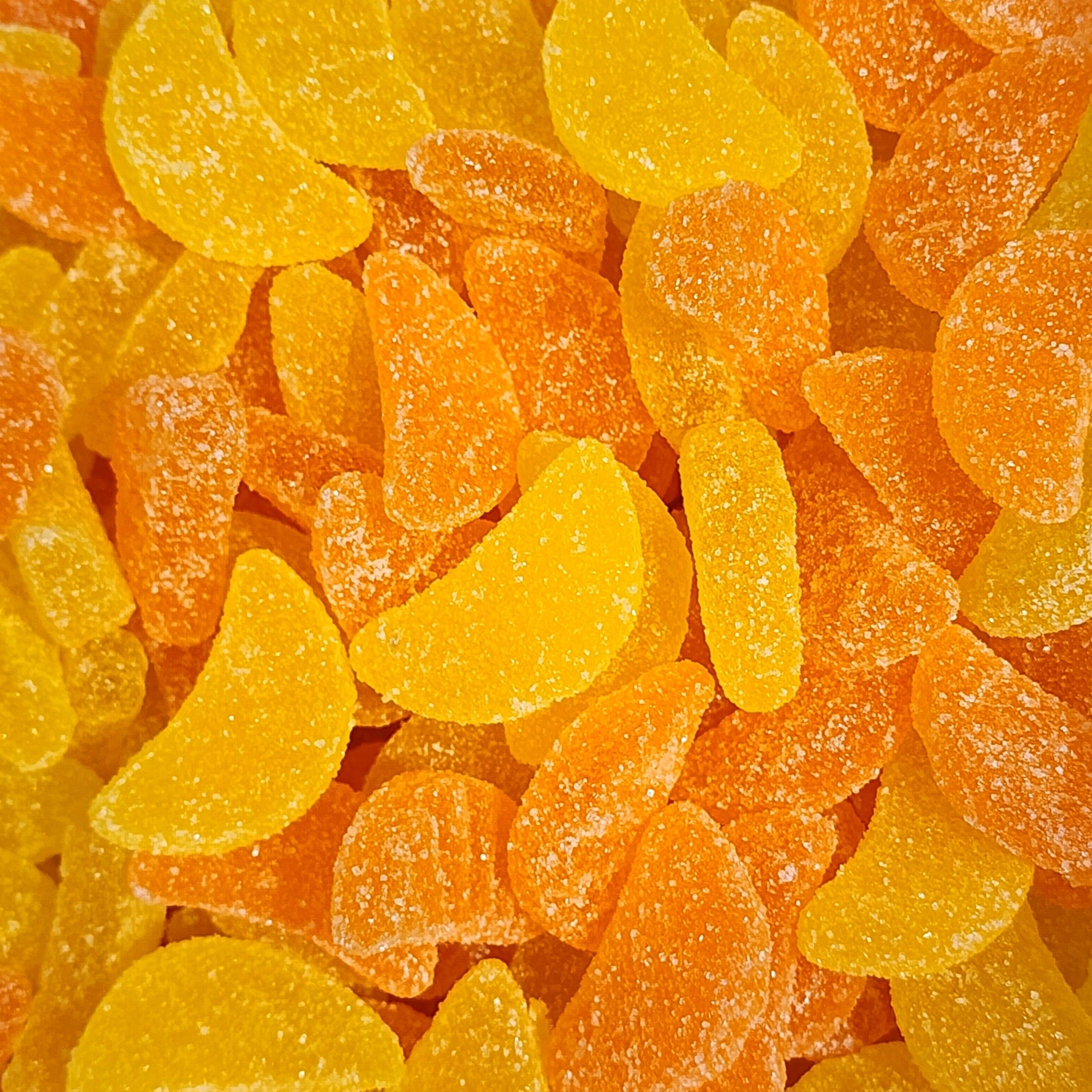 Sugared Orange & Lemon Slices - Pik n Mix Lollies NZ