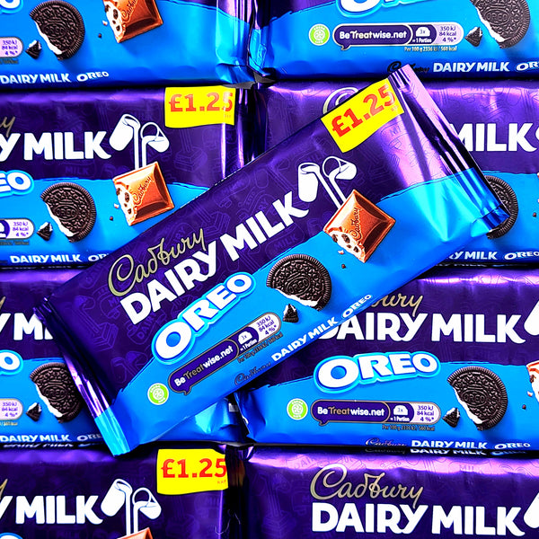 Cadbury Dairy Milk Oreo Bar - Pik n Mix Lollies NZ