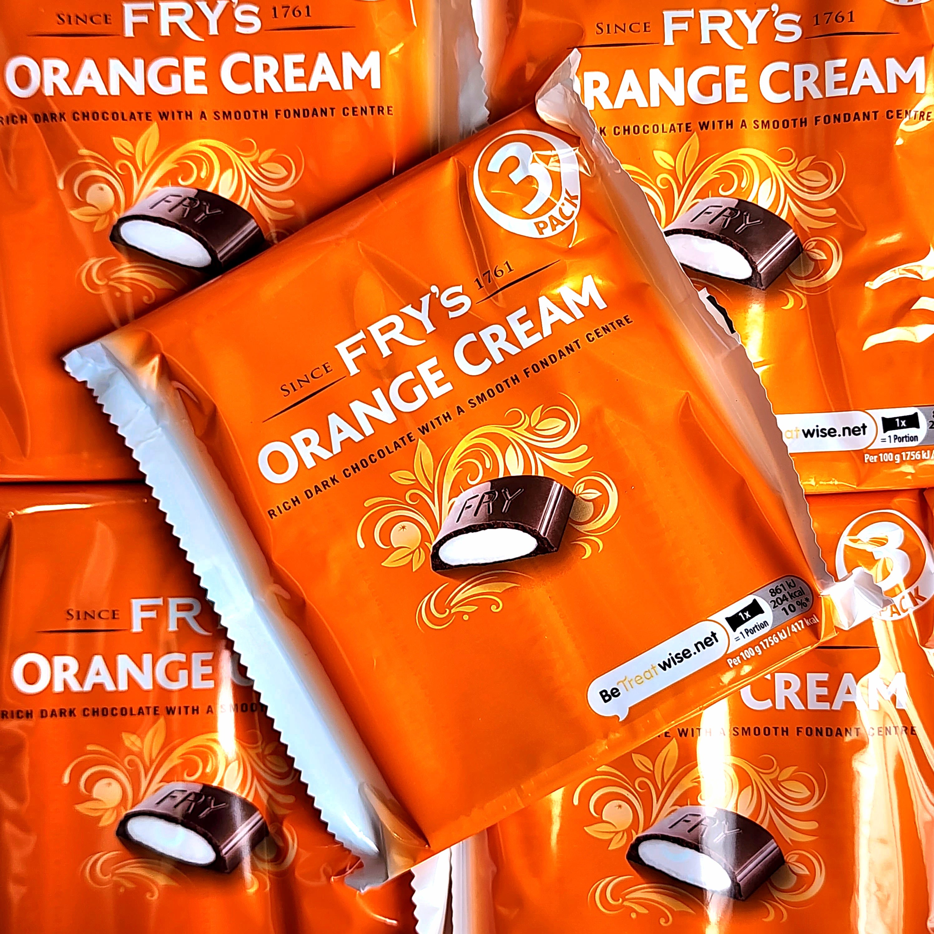 Fry's Orange Cream Bars (3 pack) - Pik n Mix Lollies NZ