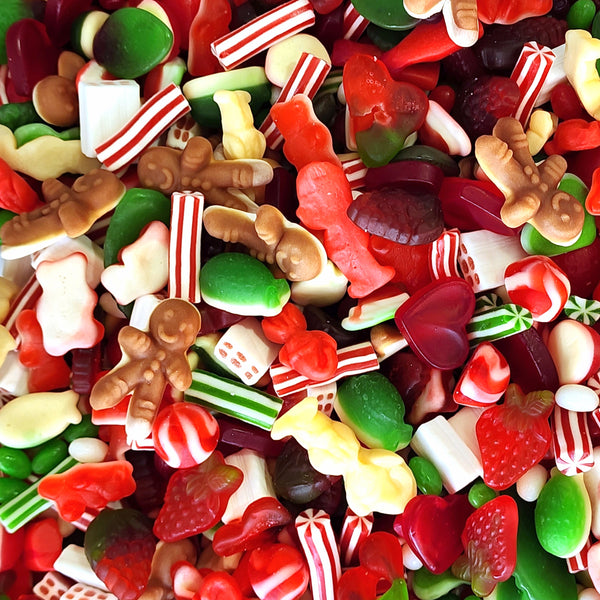 Christmas Gummy Mix - Pik n Mix Lollies NZ