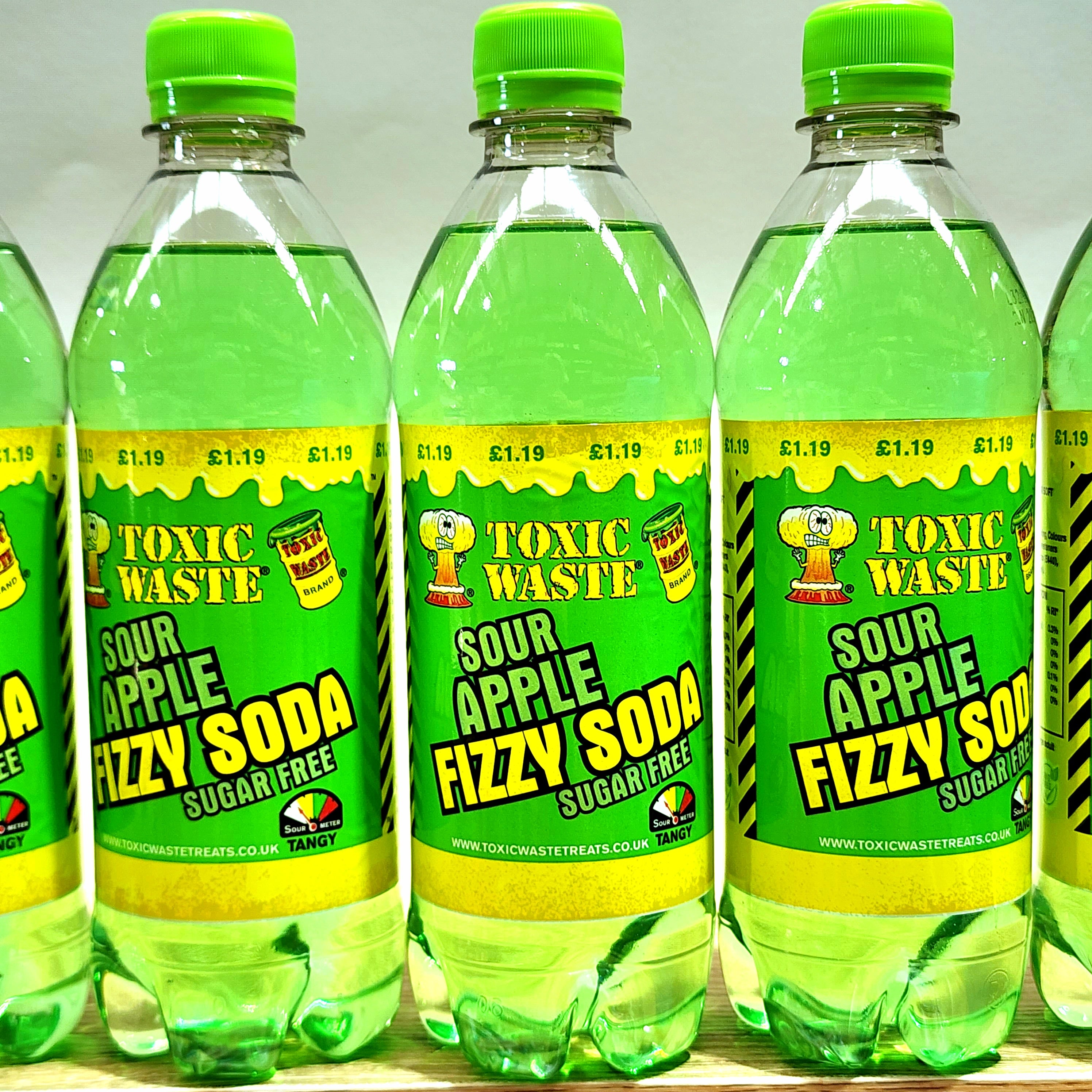 Toxic Waste Sour Apple Soda - Pik n Mix Lollies NZ