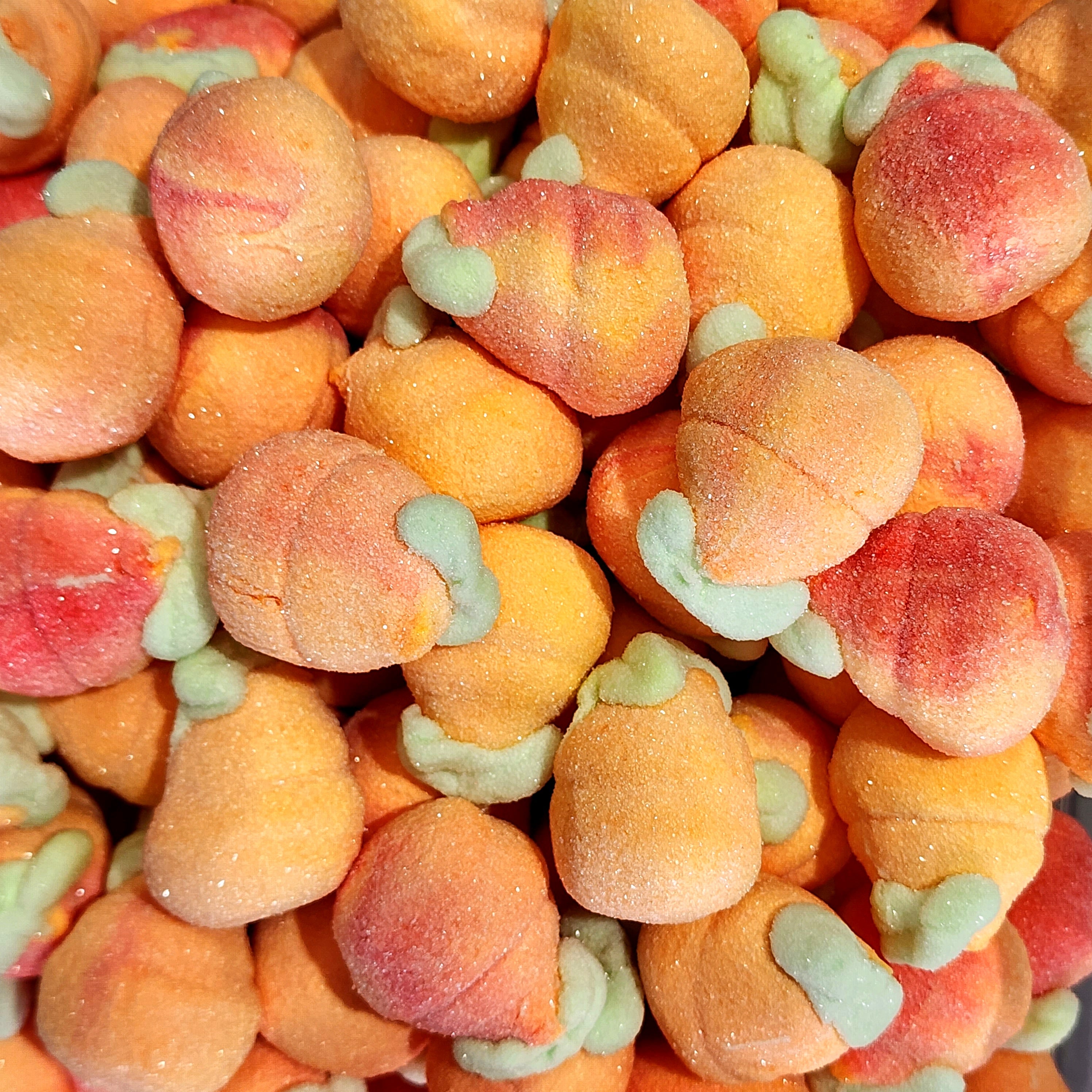 Jelly Filled Peach Marshmallows (UK) - Pik n Mix Lollies NZ