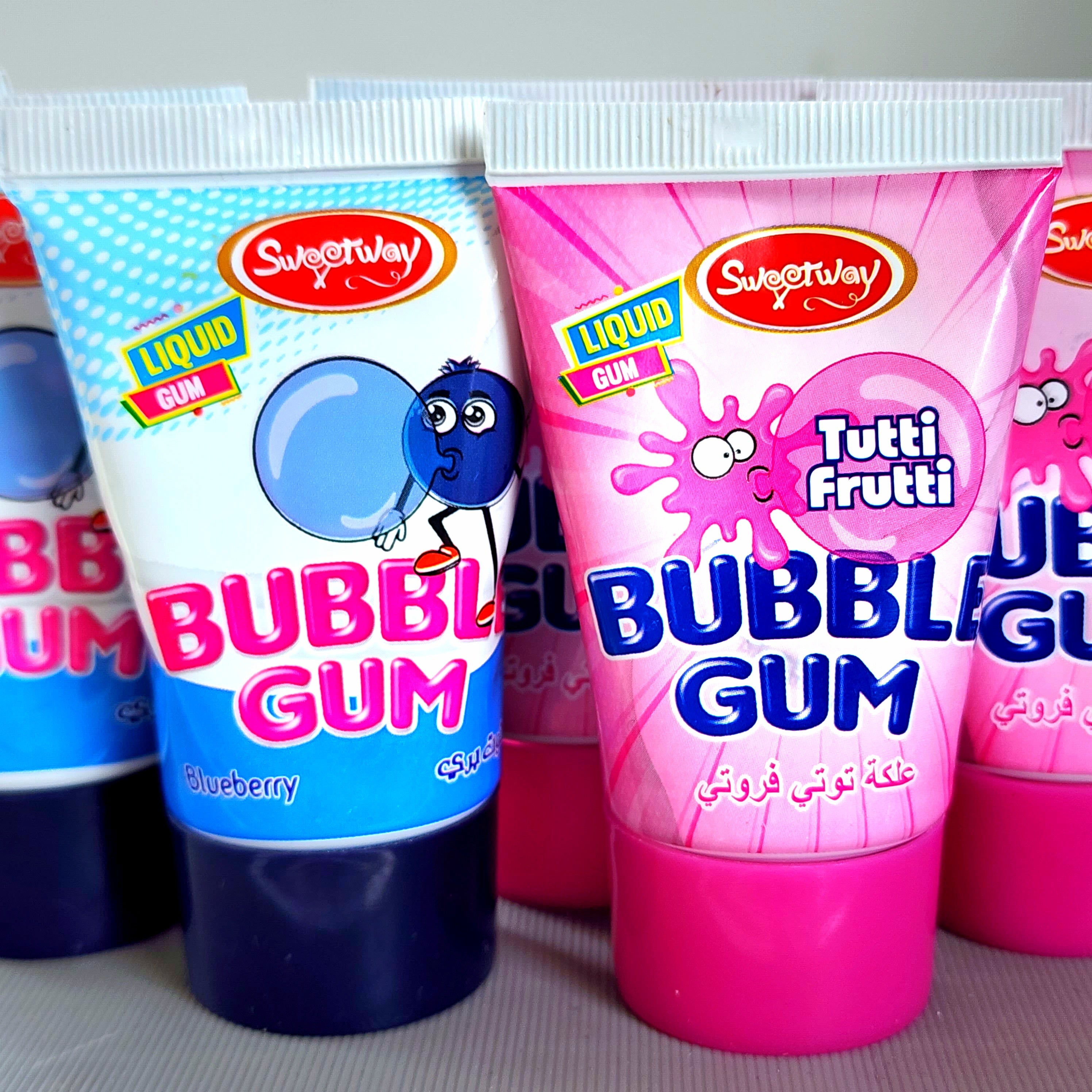 Bubble gum tube deals
