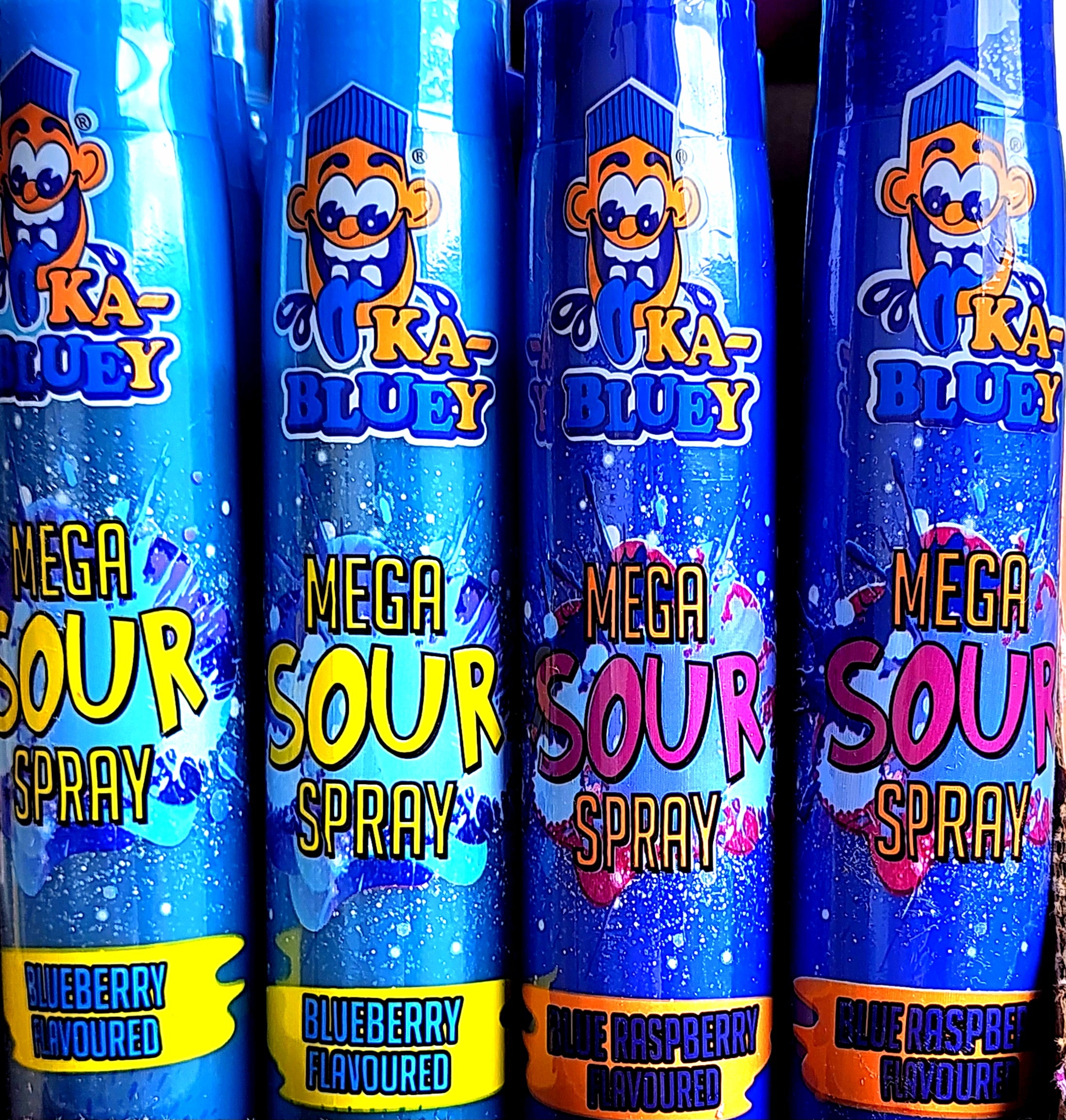 Ka-Bluey Mega Sour Spray - Pik n Mix Lollies NZ