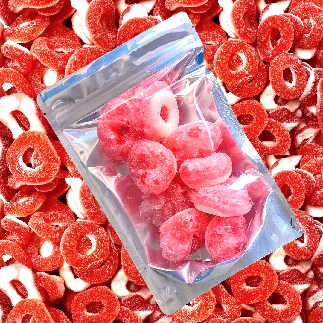 Strawberry Scrunchies - Pik n Mix Lollies NZ