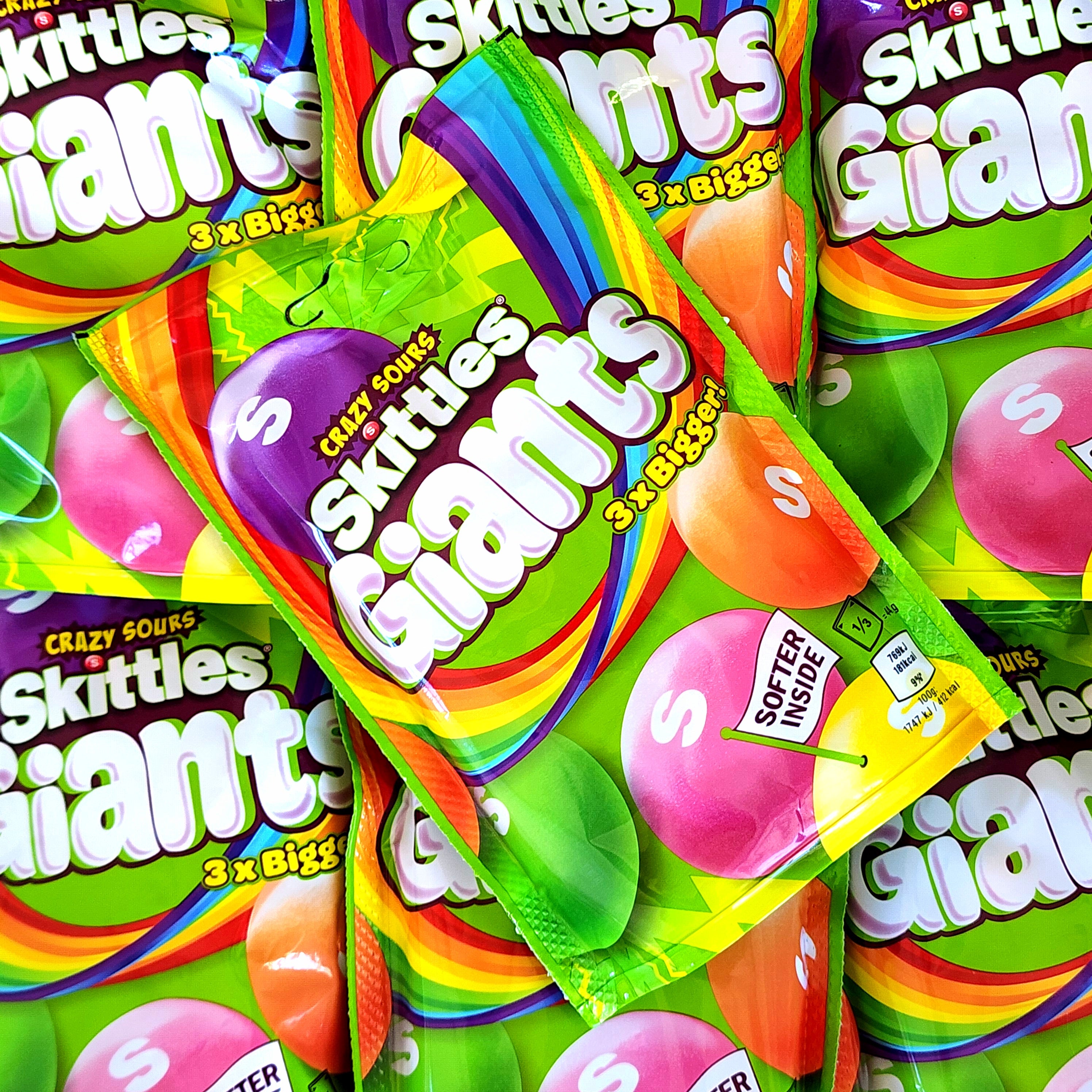 Giant Sours Skittles