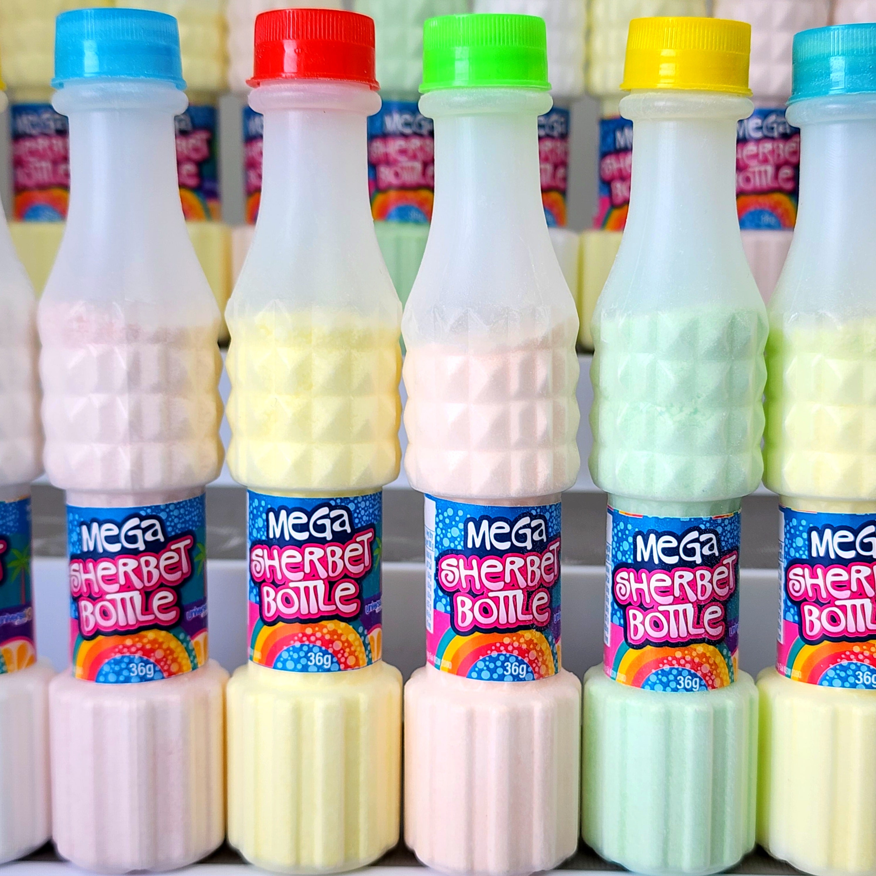 Mega Sherbet Bottles - Pik n Mix Lollies NZ
