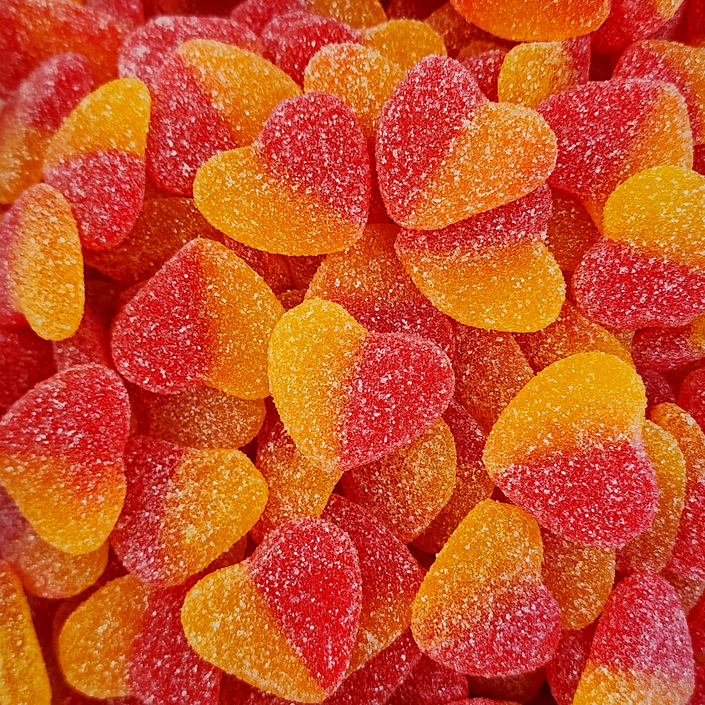Trolli Peach Hearts - Pik n Mix Lollies NZ