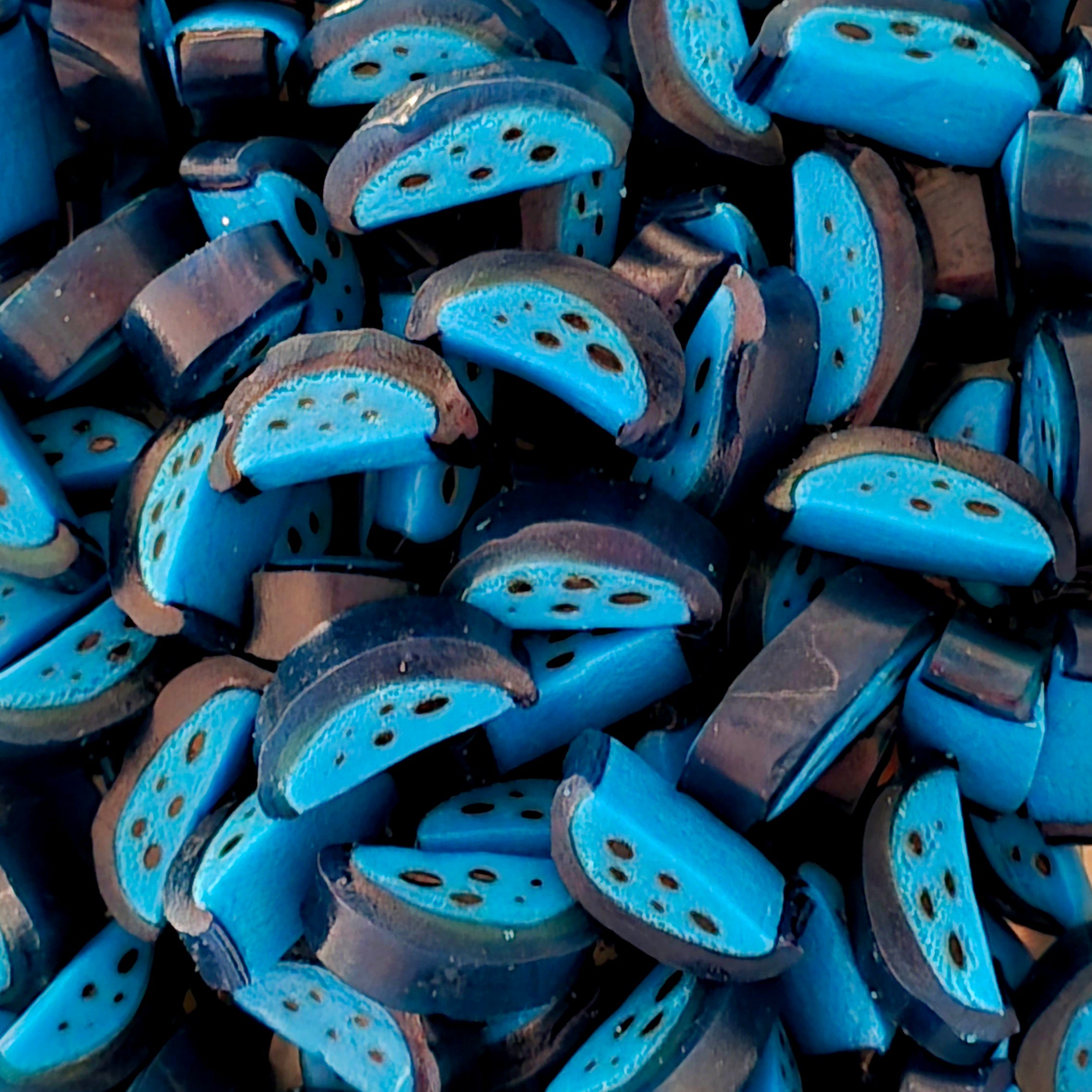 Kingsway Blue Raspberry Slices (UK) - Pik n Mix Lollies NZ