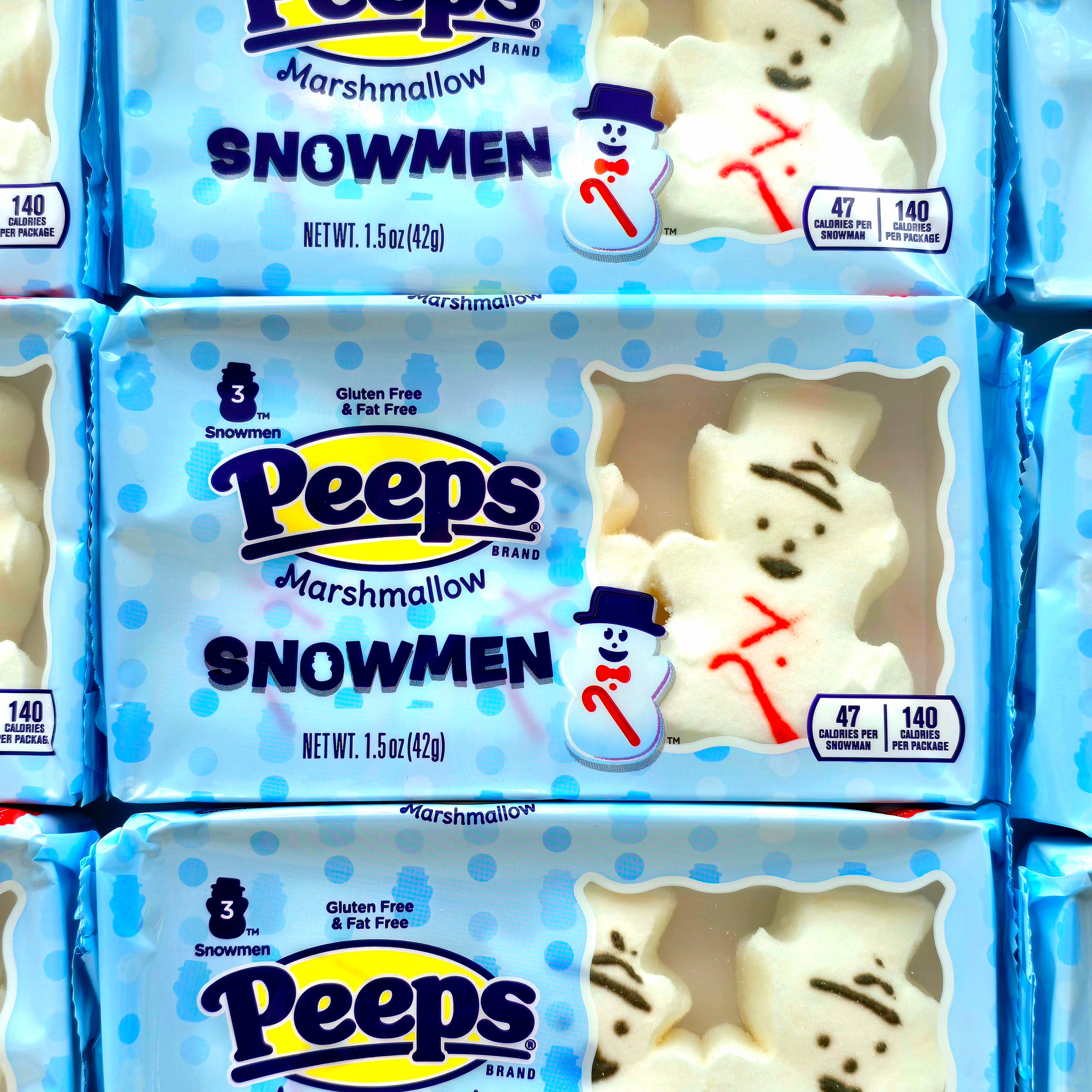 Peeps Marshmallow Snowmen - Pik n Mix Lollies NZ