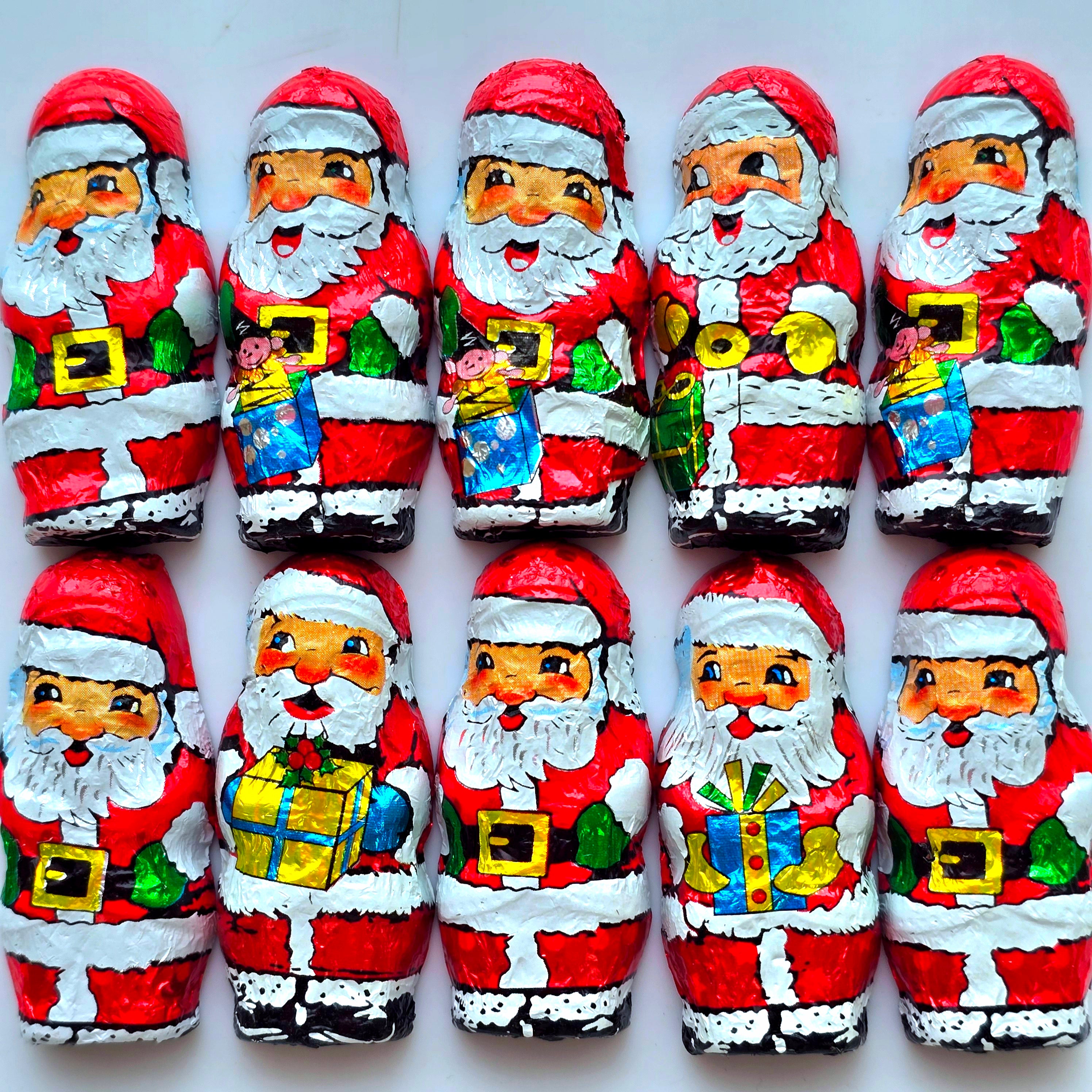 Milk Chocolate Santa Bag - Pik n Mix Lollies NZ