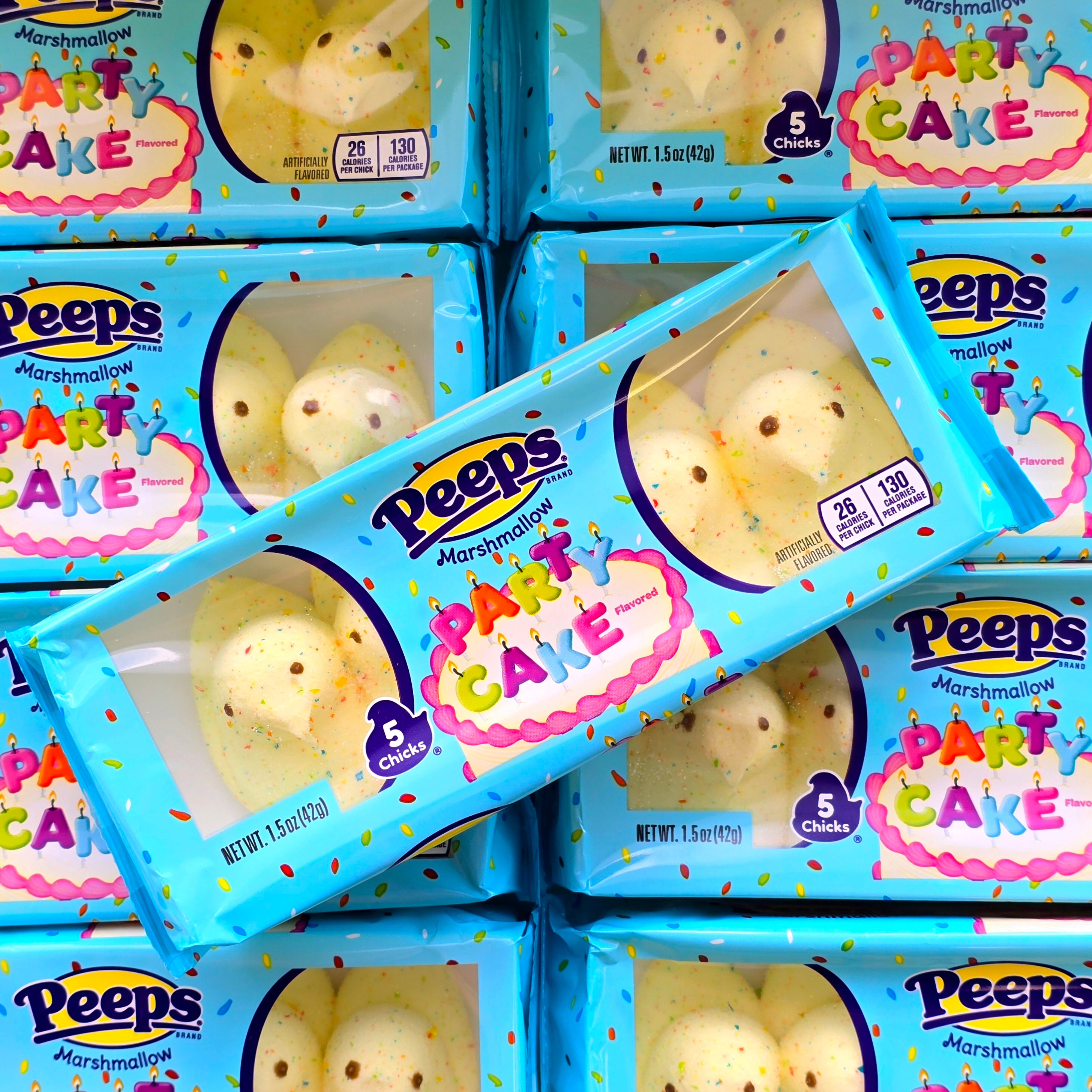 Peeps Party Cake Marshmallow Chicks