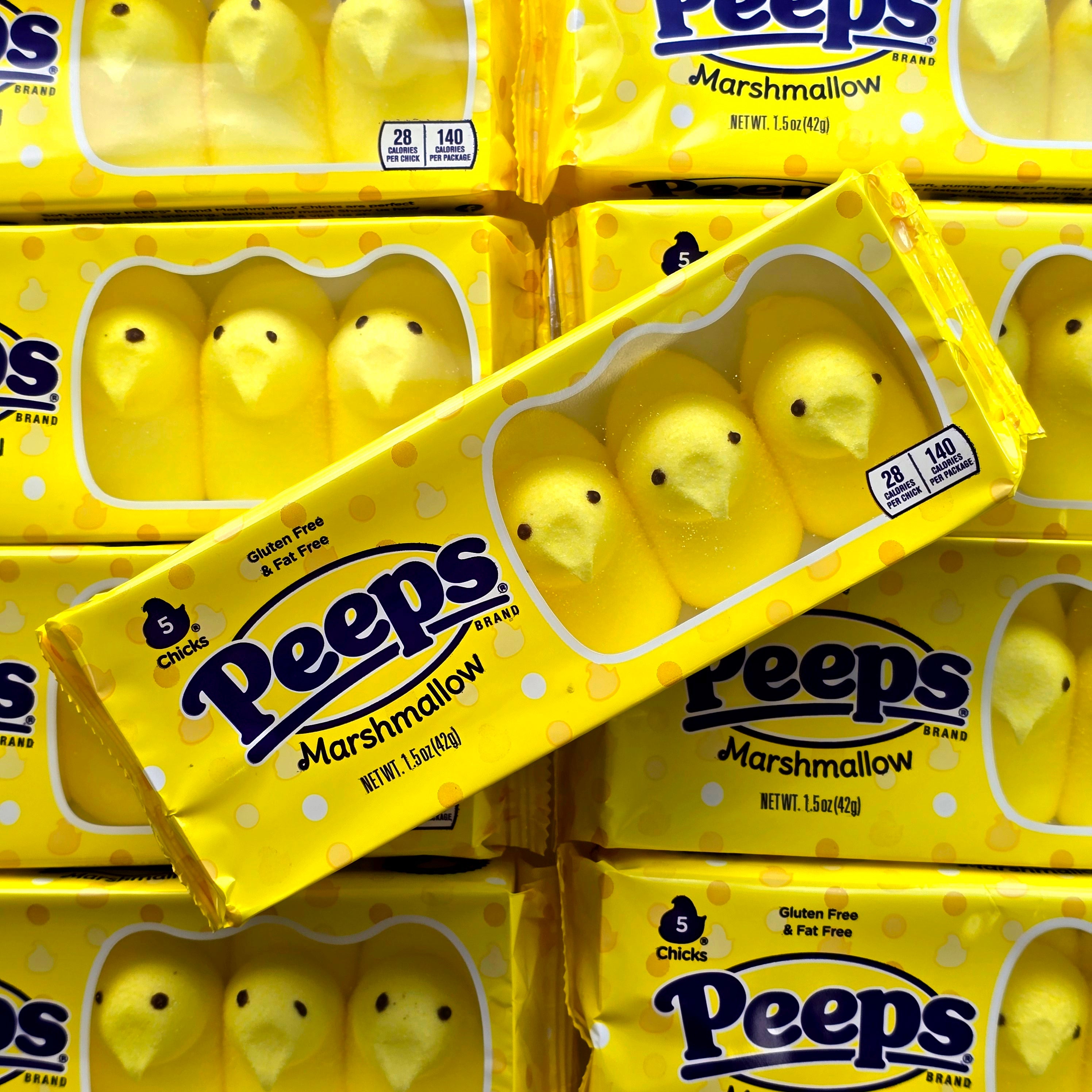 Peeps Yellow Marshmallow Chicks