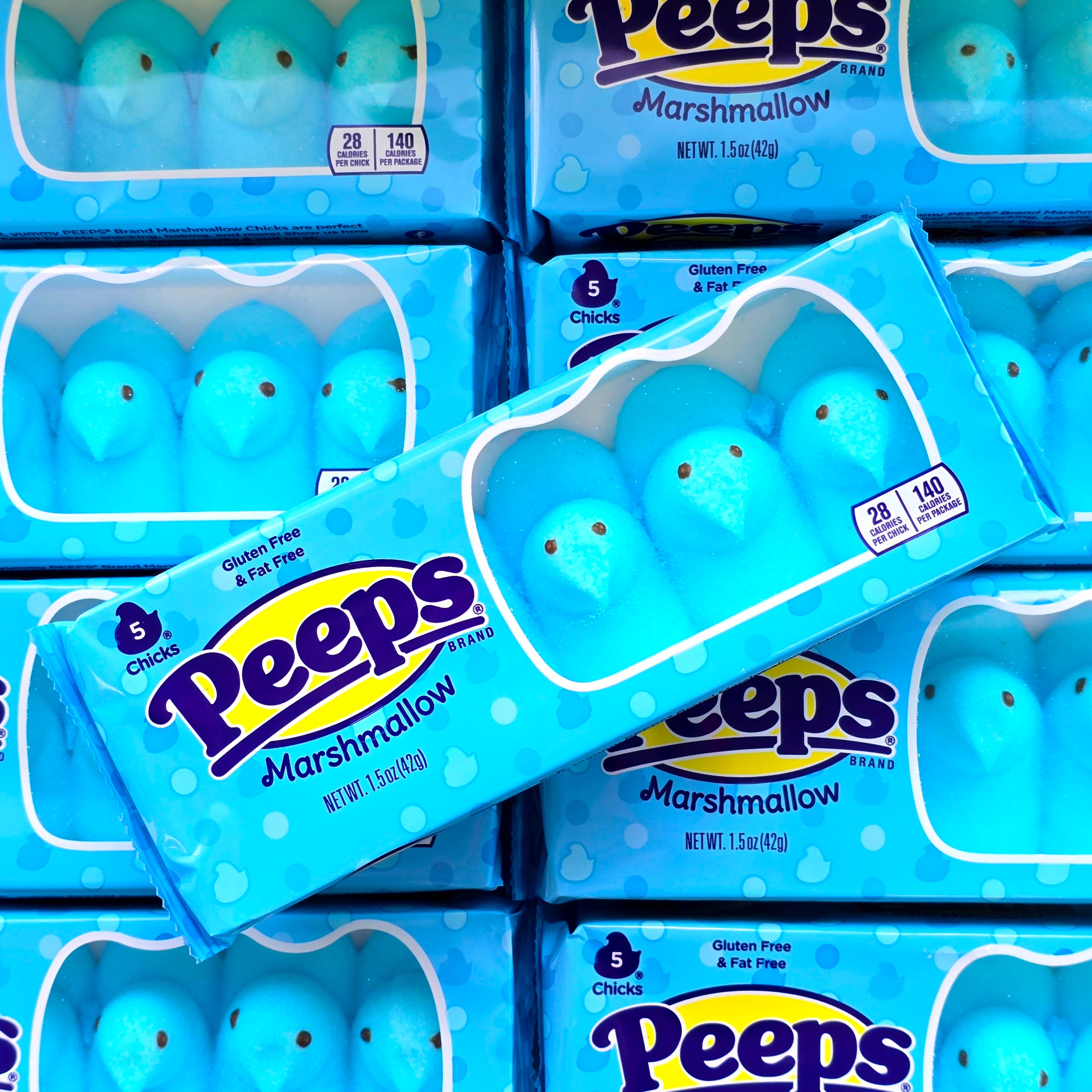 Peeps Blue Marshmallow Chicks