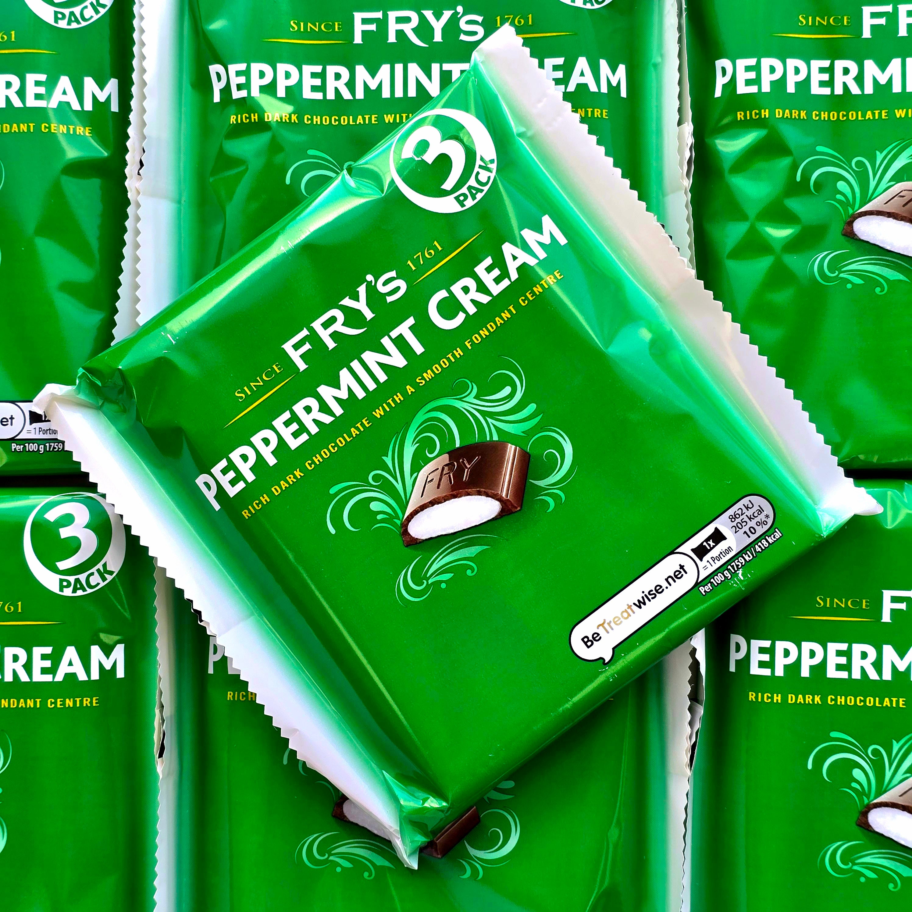 Fry's Peppermint Cream Bars (3 pack) - Pik n Mix Lollies NZ
