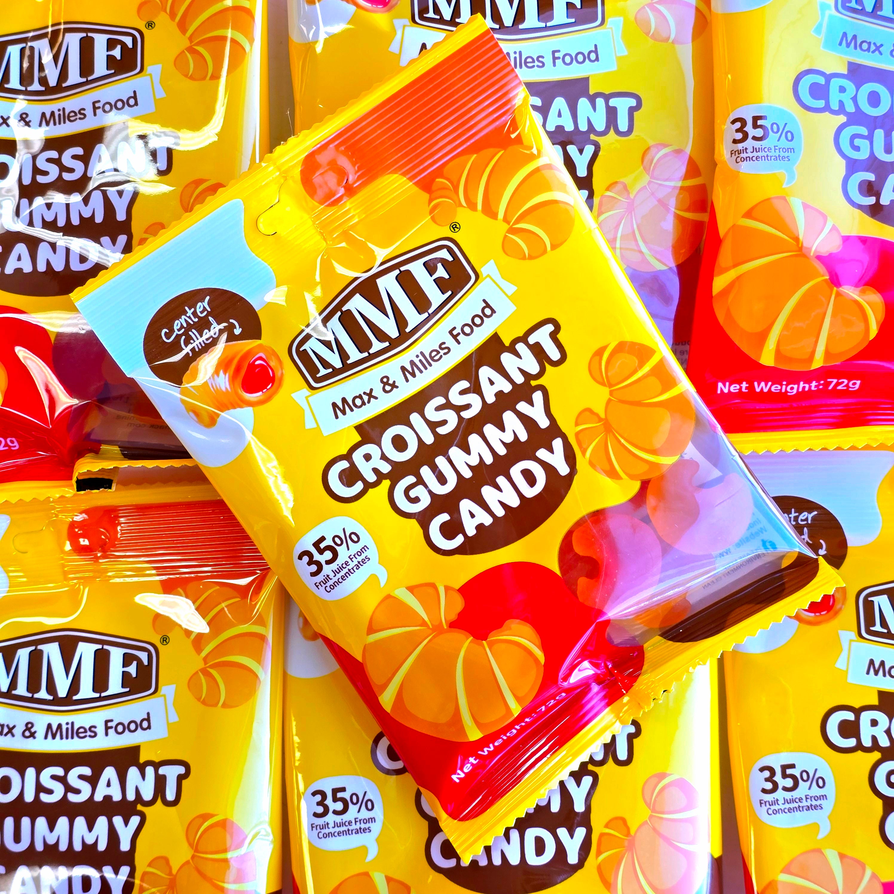 Gummy Croissant Candy Bag