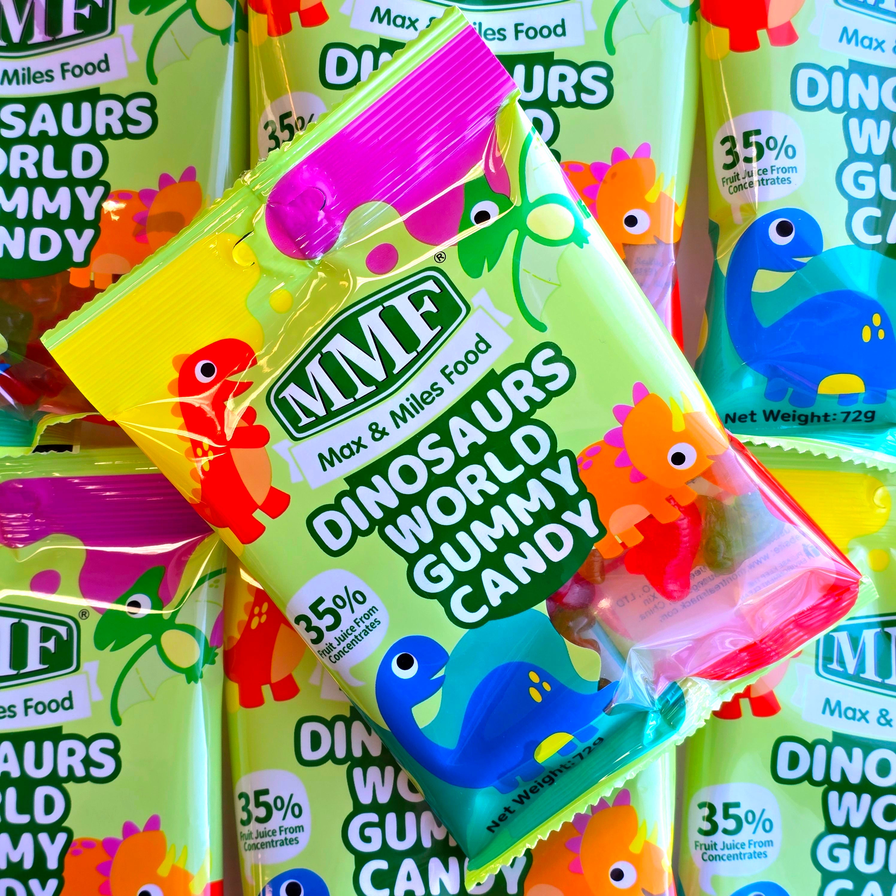 Dinosaur Gummy Candy Bag
