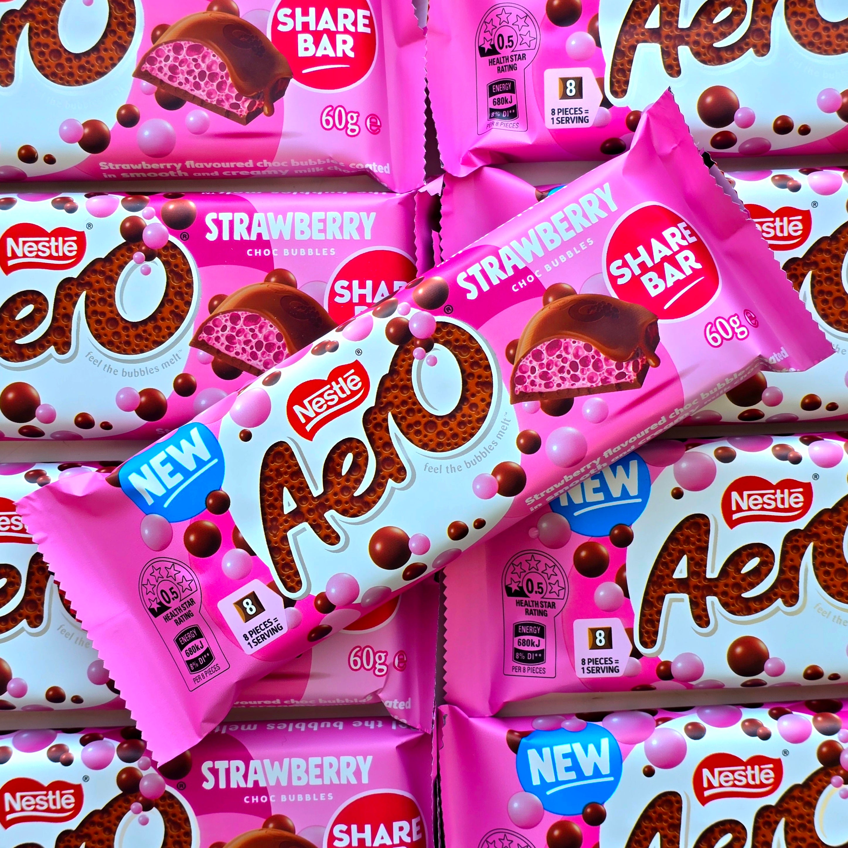 Nestle Aero Strawberry Share Bar