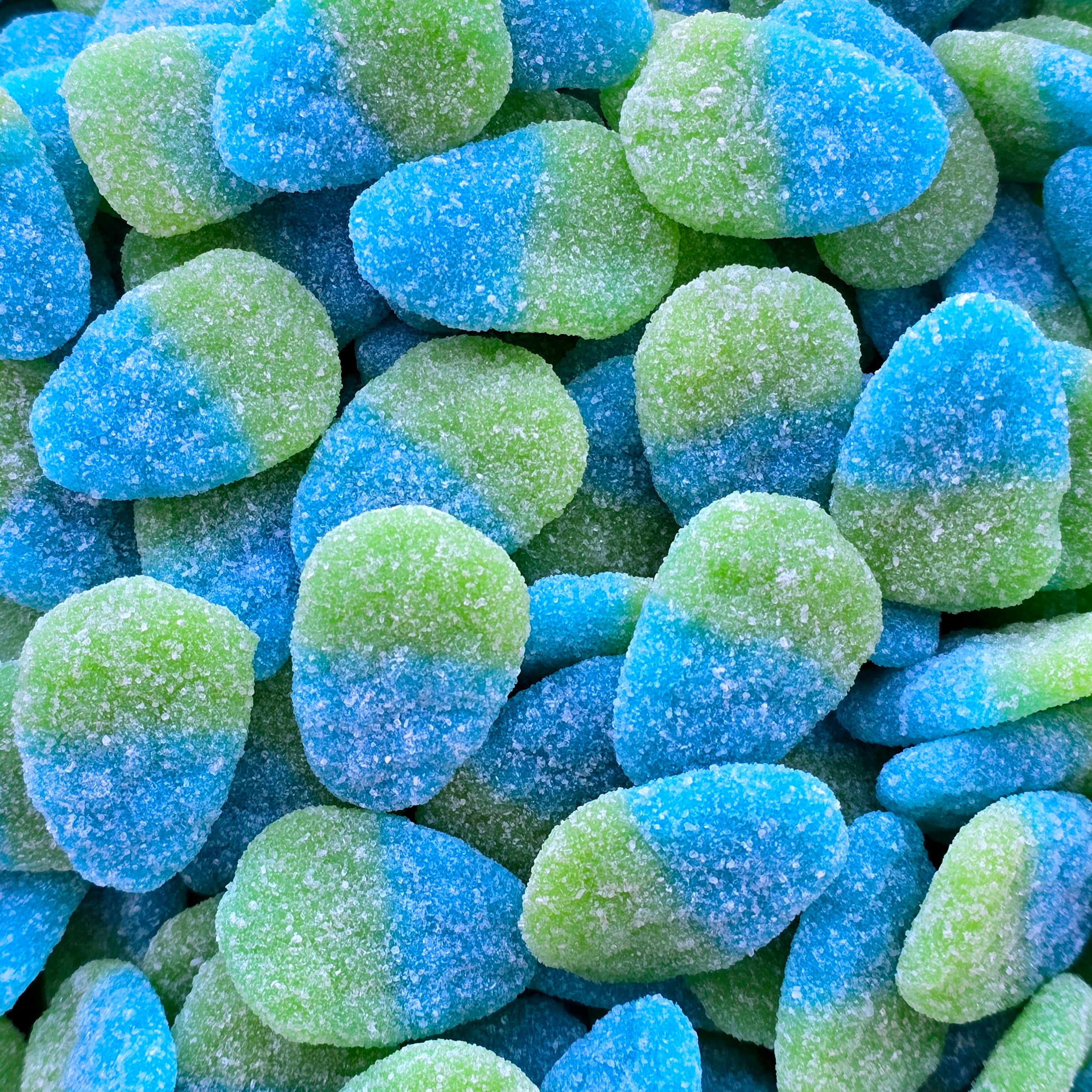 Sour Blue & Green Strawberries