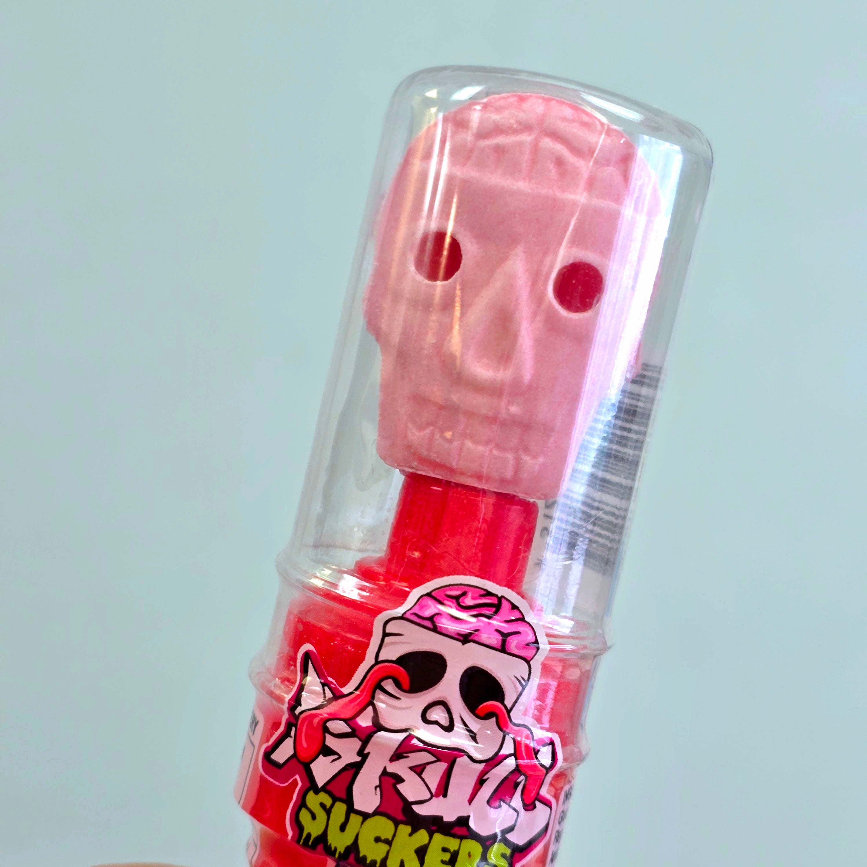 Skull Suckers Liquid Filled Pop