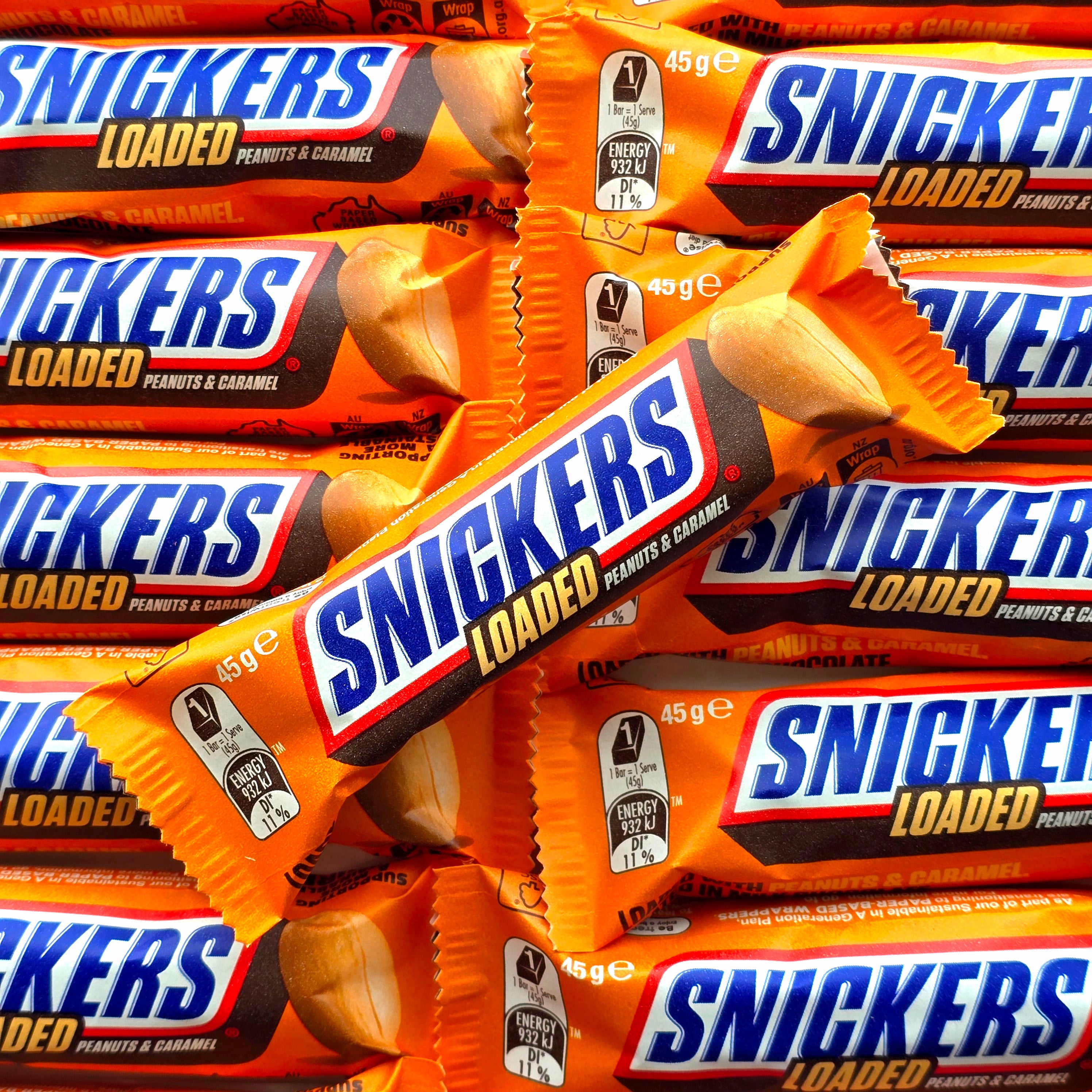 Snickers Loaded Bar - Caramel & Peanuts