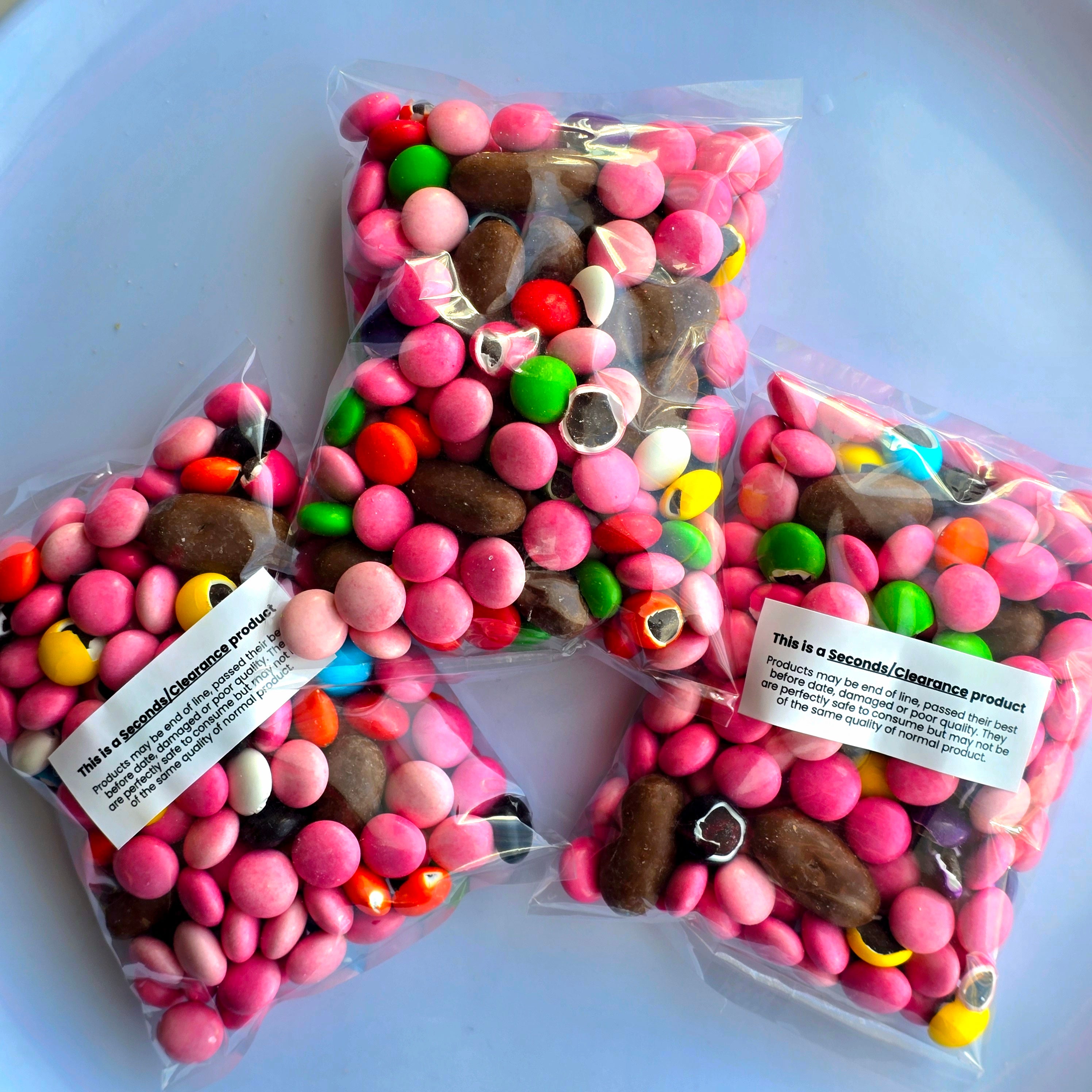 Mixed Choc Buttons - 250g Bag
