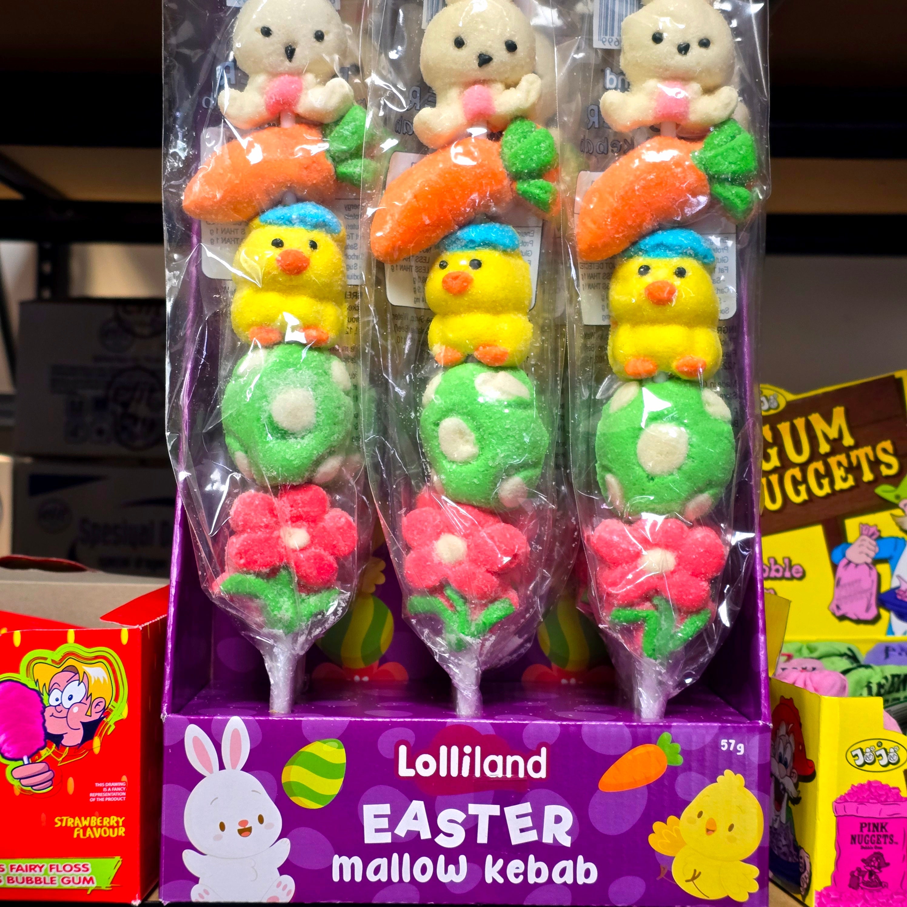 Easter Mallow Kebab - Pik n Mix Lollies NZ