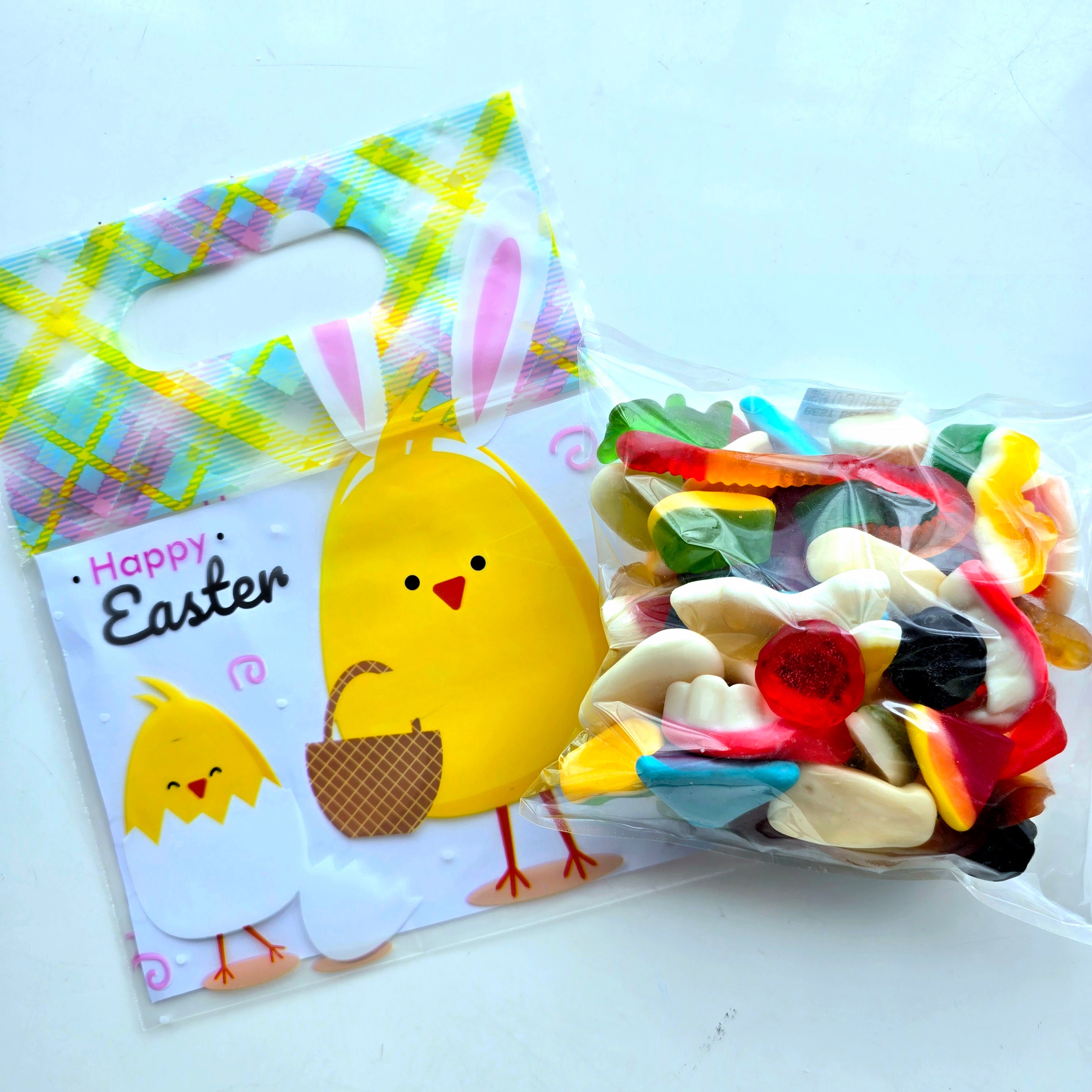 Easter Chicken Gift Bag 250g - Pik n Mix Lollies NZ