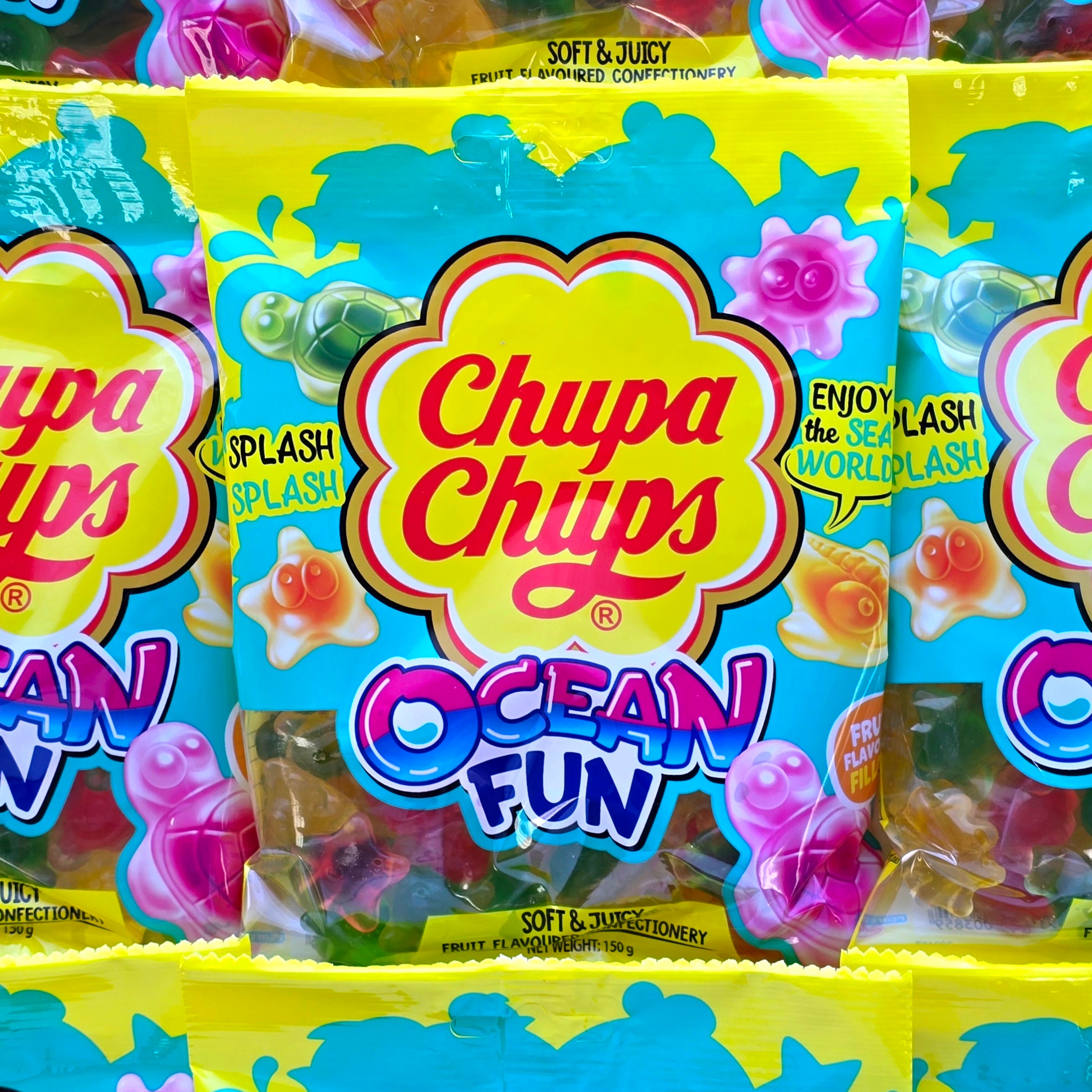 Chupa Chups Ocean Fun 150g Bag
