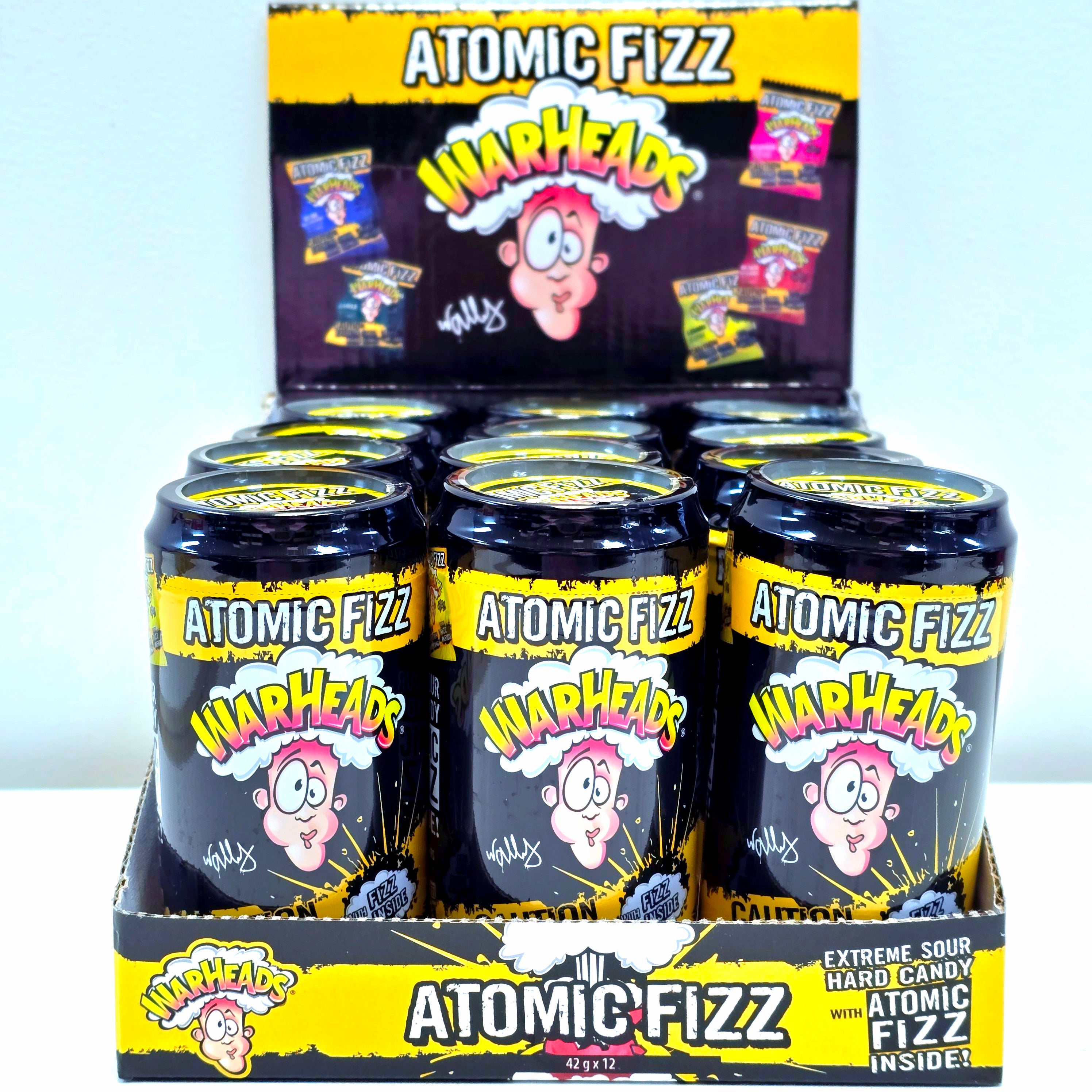 Warheads Atomic Fizz Candy Can