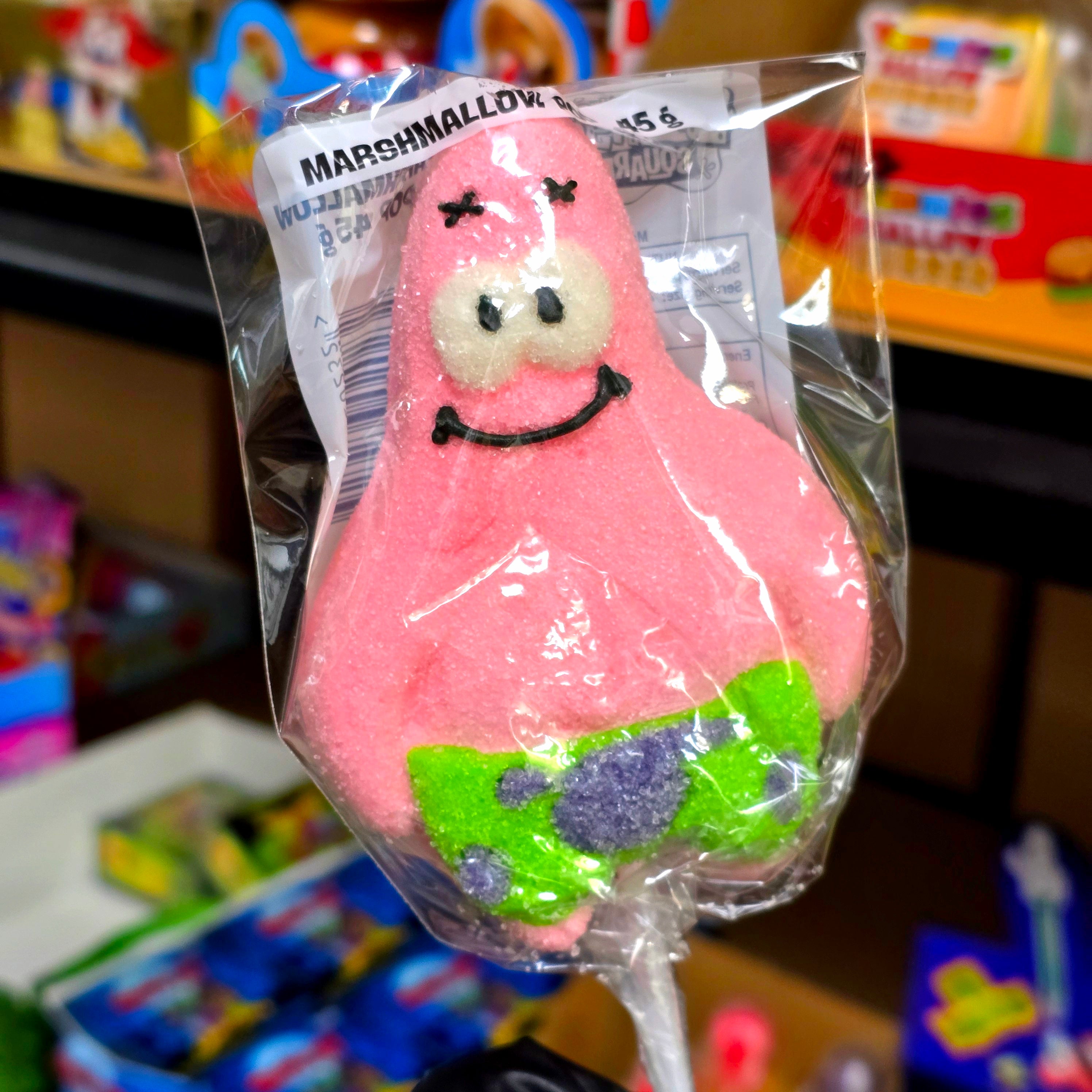 Sponge Bob Marshmallow Lollipops
