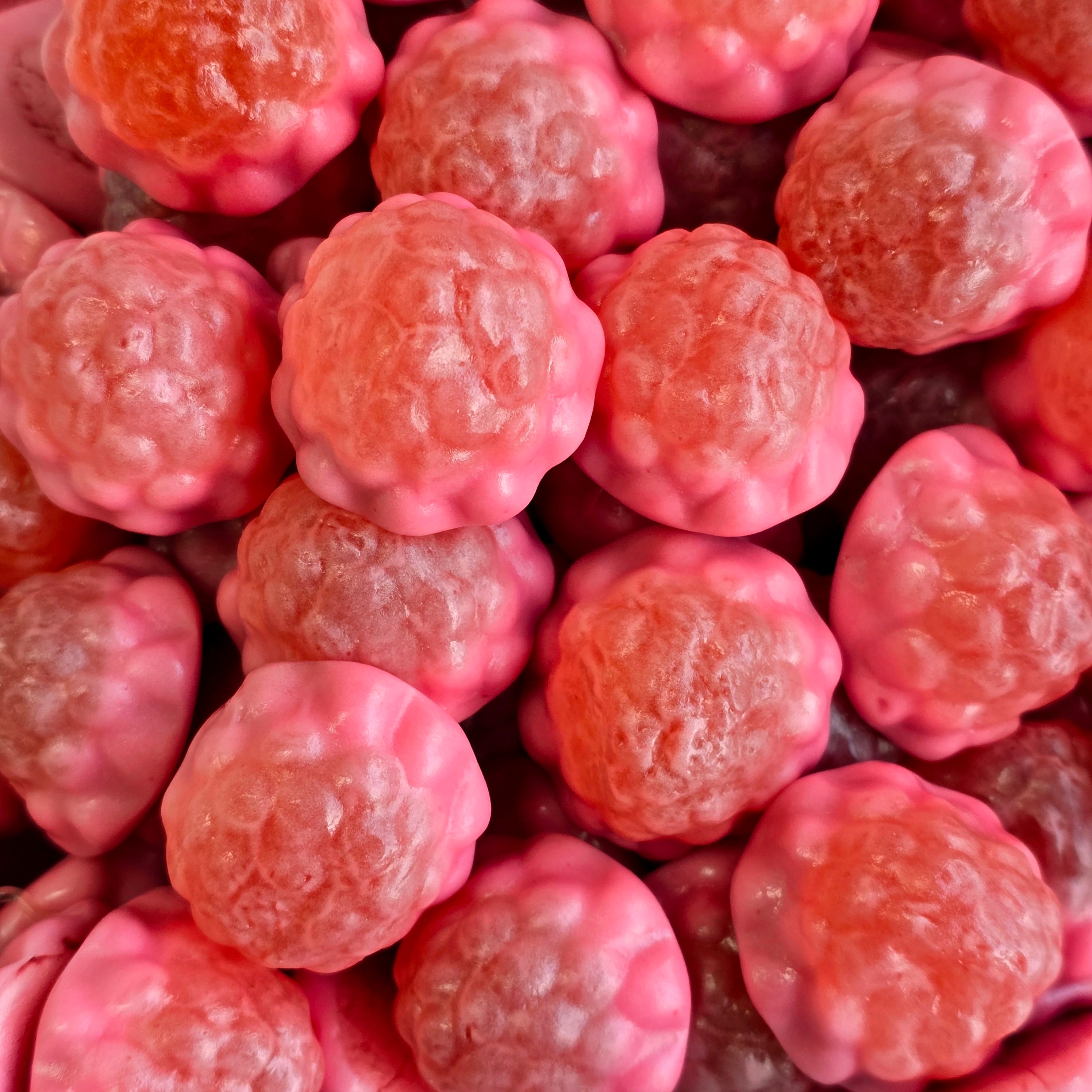 Jelly Filled Pink Strawberries
