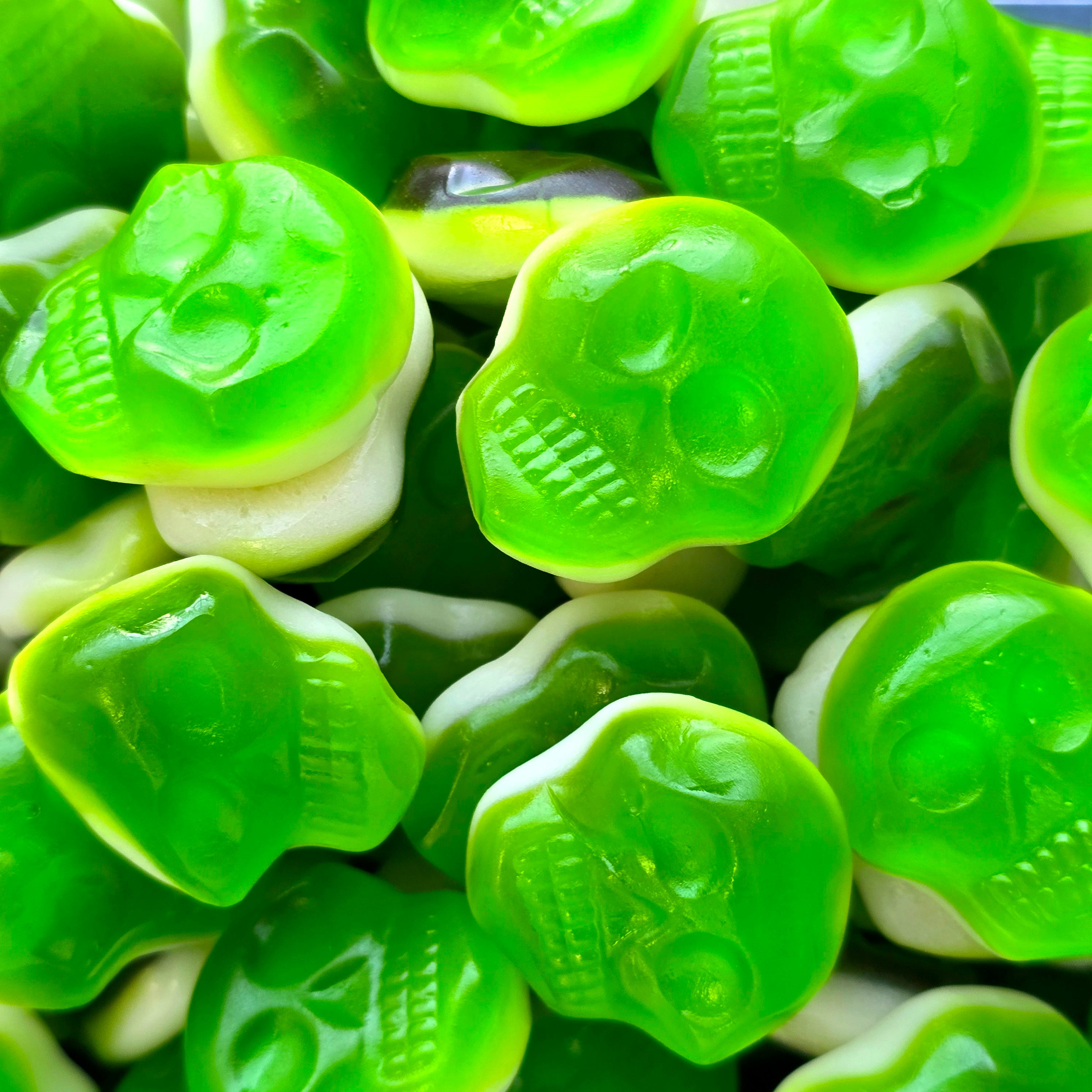 Sour Apple Skulls