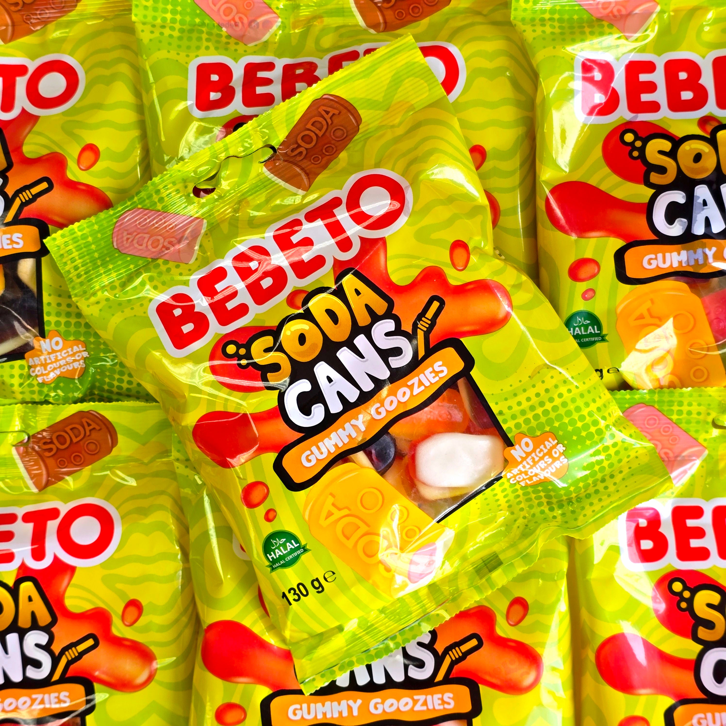 Bebeto Soda Can Gummy Goozies