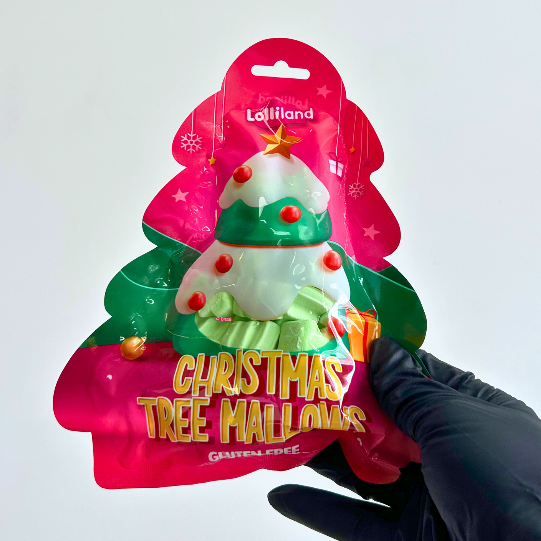 Christmas Tree Marshmallow Bag